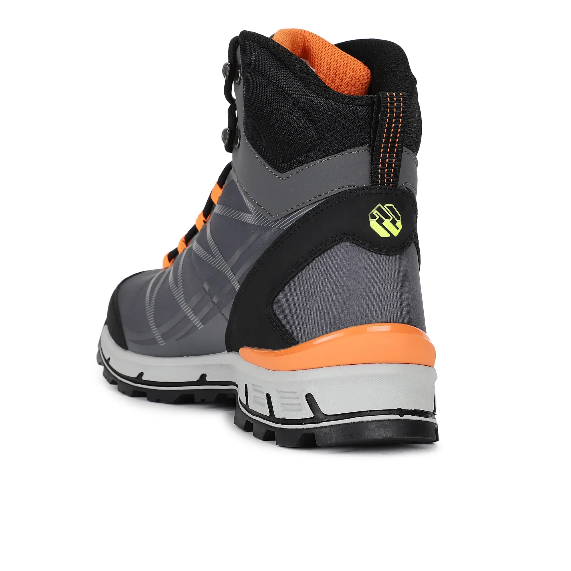 Grey/Black Boot for Men - Thumbnail 5