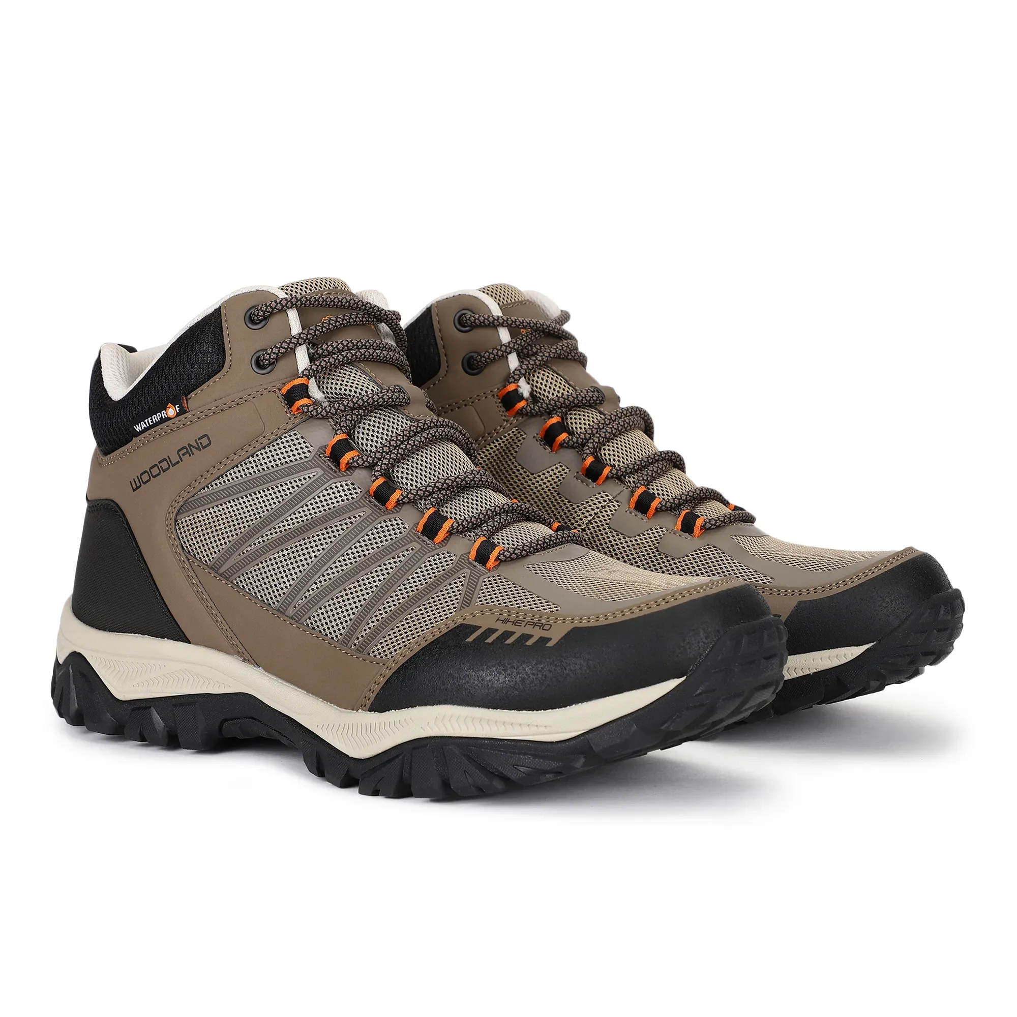 Brown/Black Boot for Men - Thumbnail 4