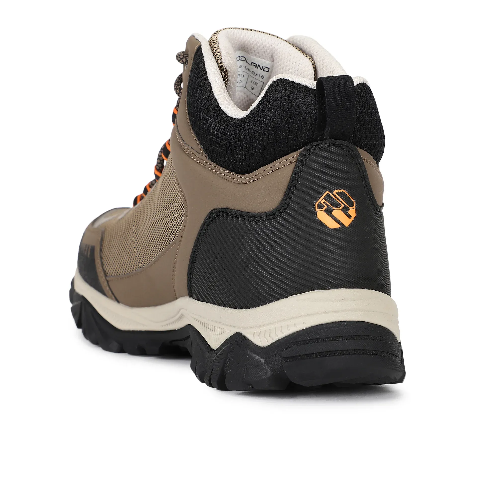Brown/Black Boot for Men - Thumbnail 5