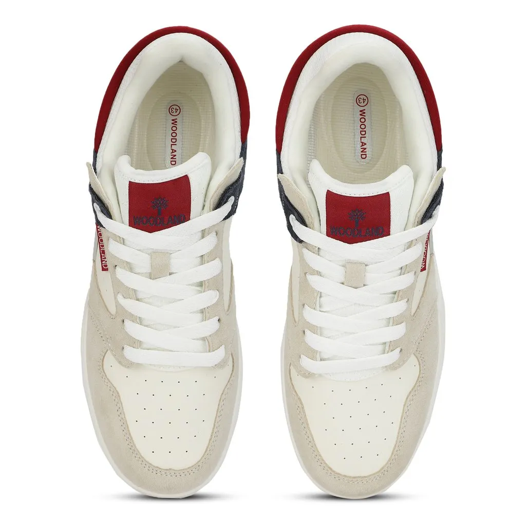 Woodland Men Classic Grey Casual Sneakers - Thumbnail 6