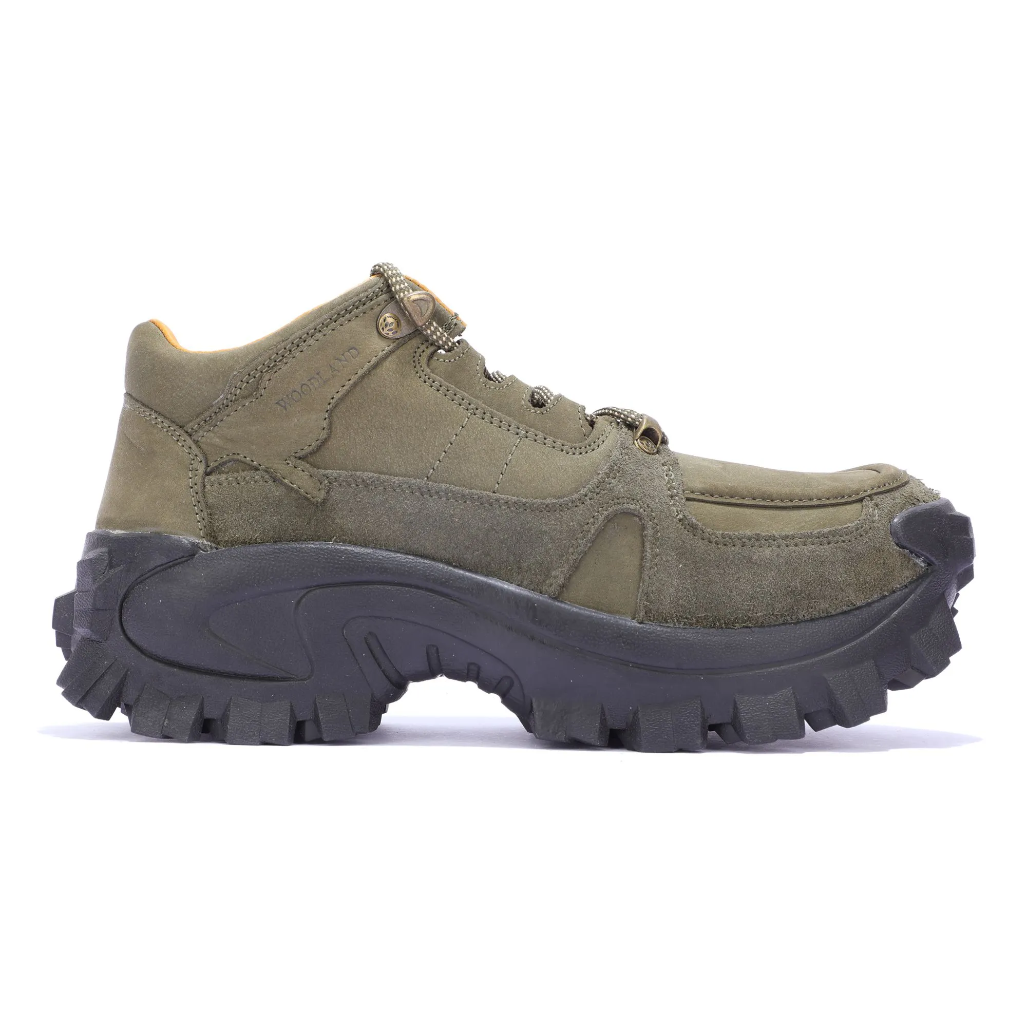 Olive hiking boot - Thumbnail 1