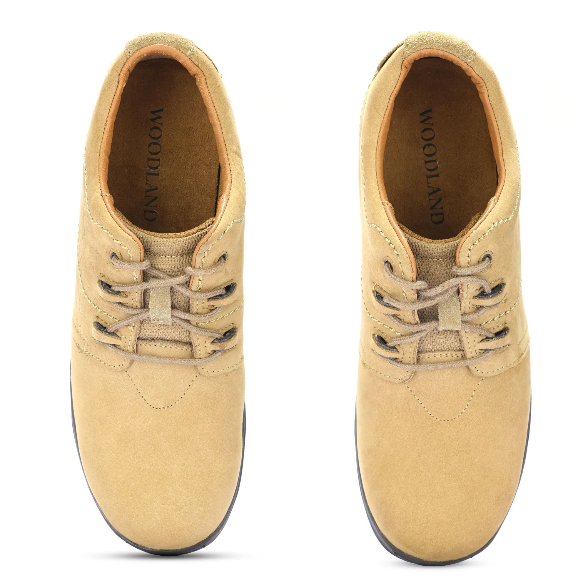 Woodland Khaki casual loafers - Thumbnail 3