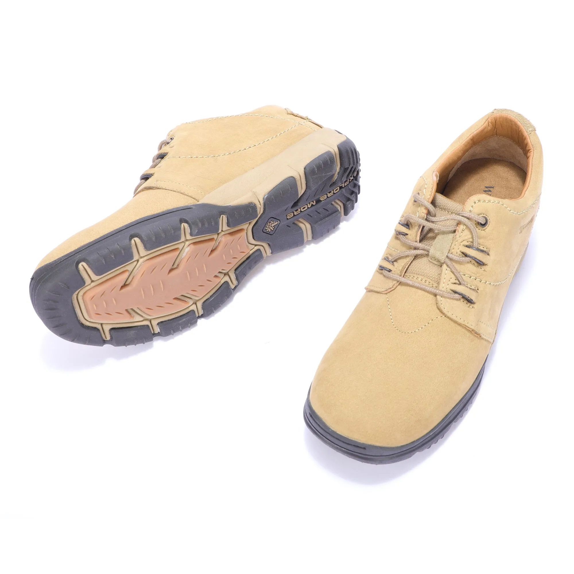 Woodland Khaki casual loafers - Thumbnail 4