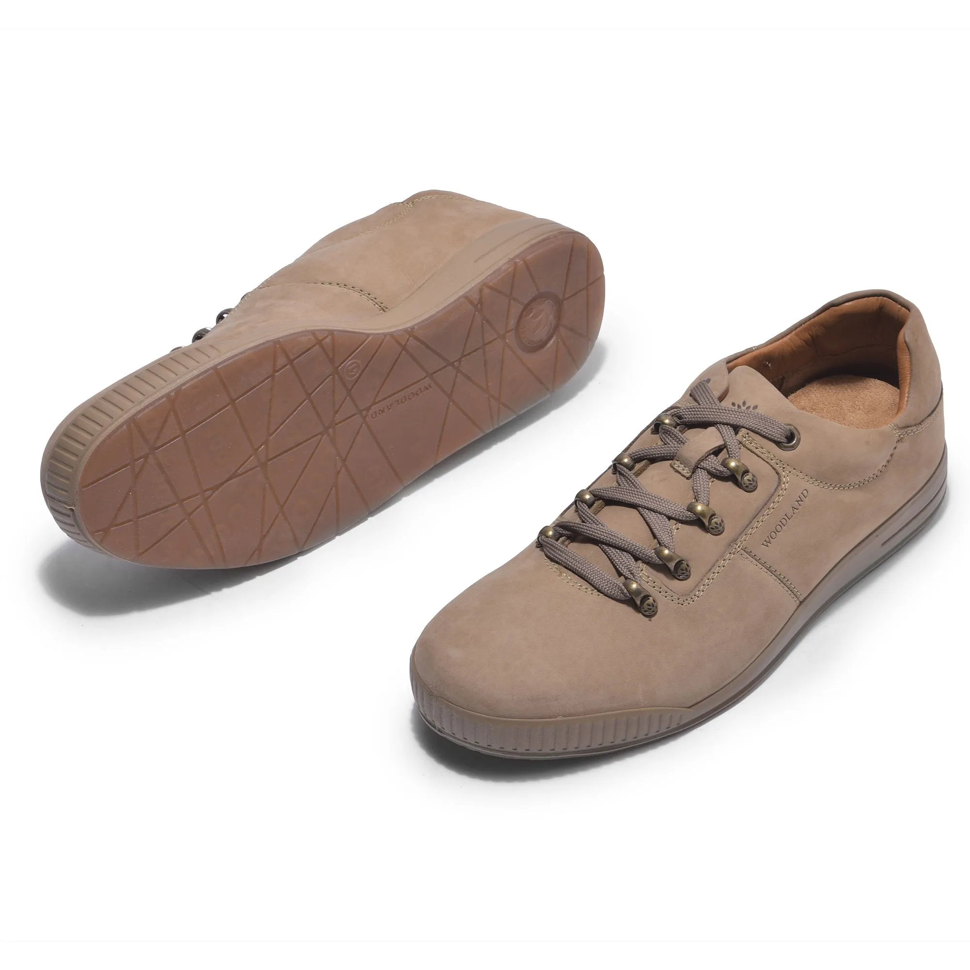 Khaki casual shoes - Thumbnail 4