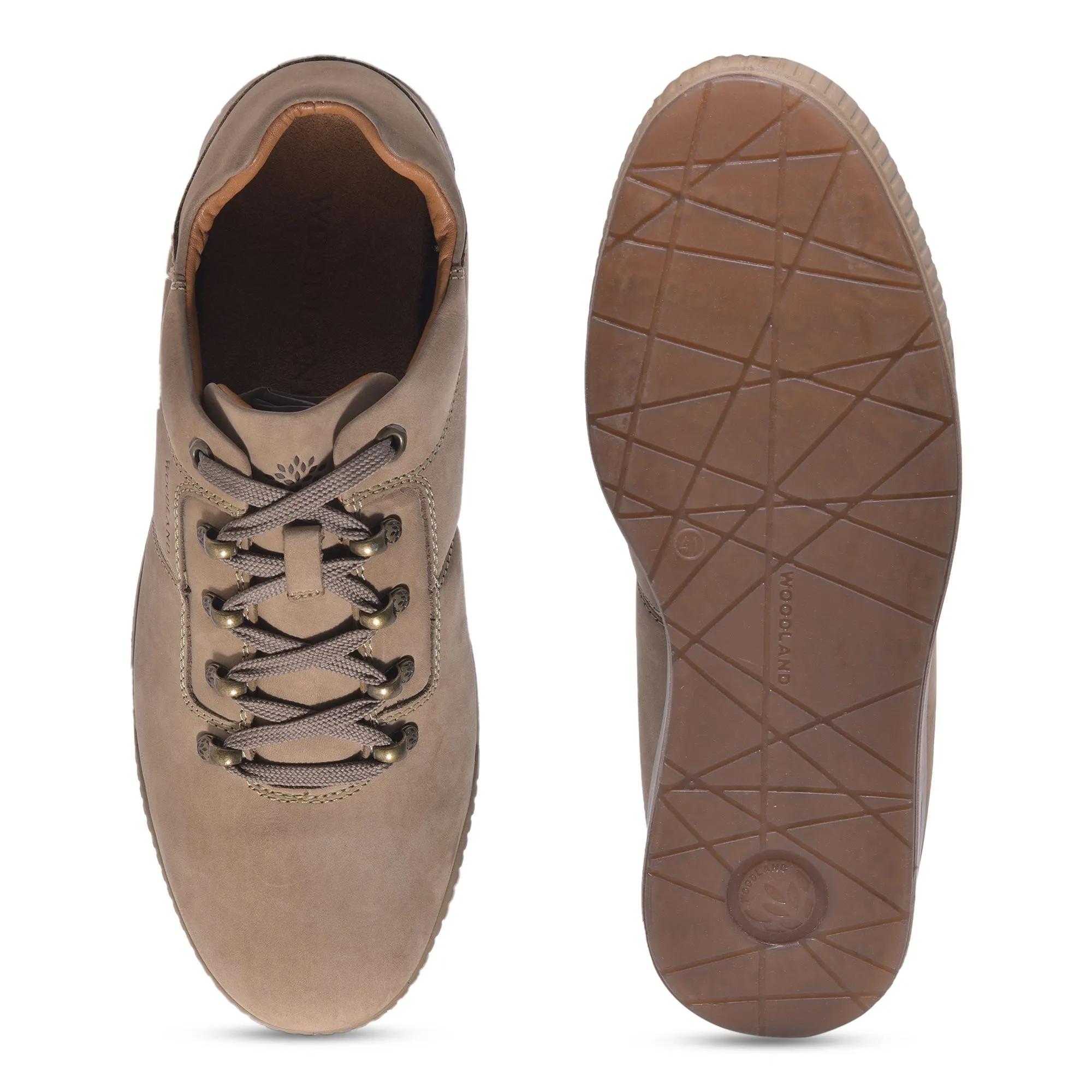 Khaki casual shoes - Thumbnail 7