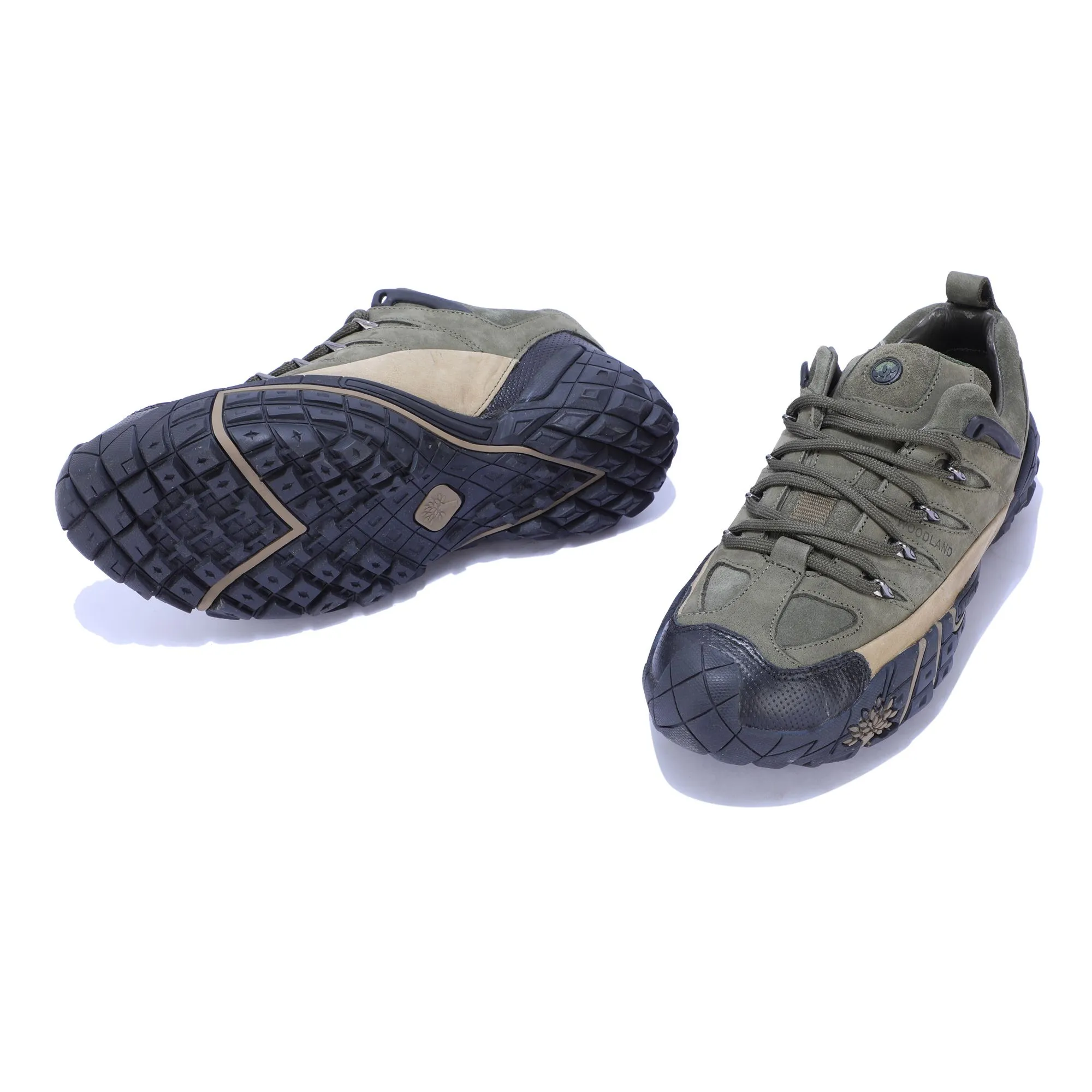 Woodland OLIVE GREEN casual shoes - Thumbnail 4