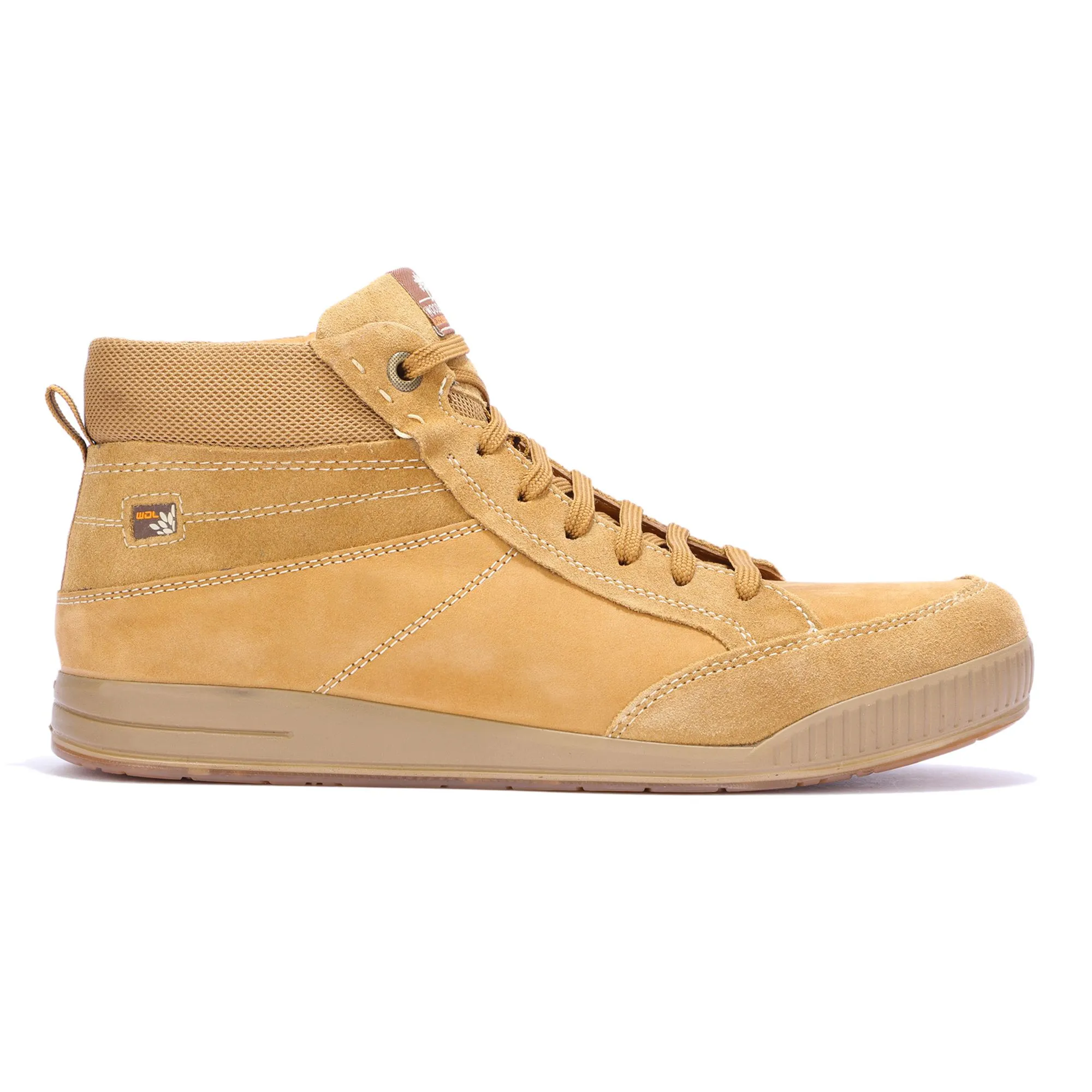 Camel high-top sneaker - Thumbnail 1