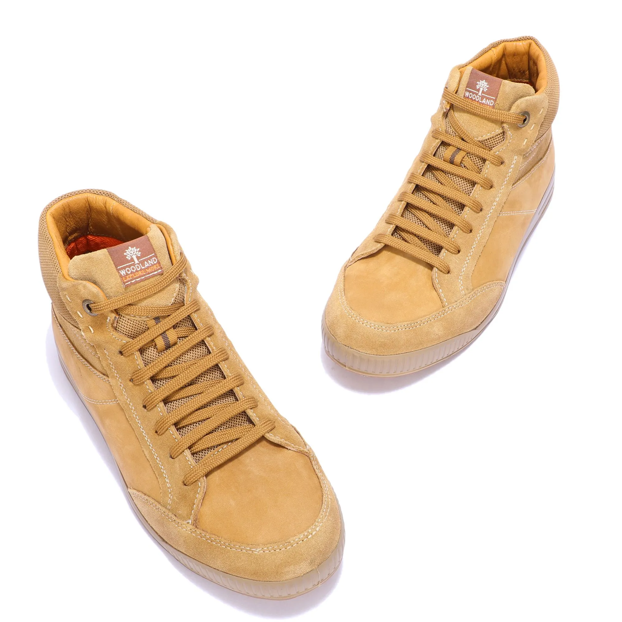 Camel high-top sneaker - Thumbnail 2