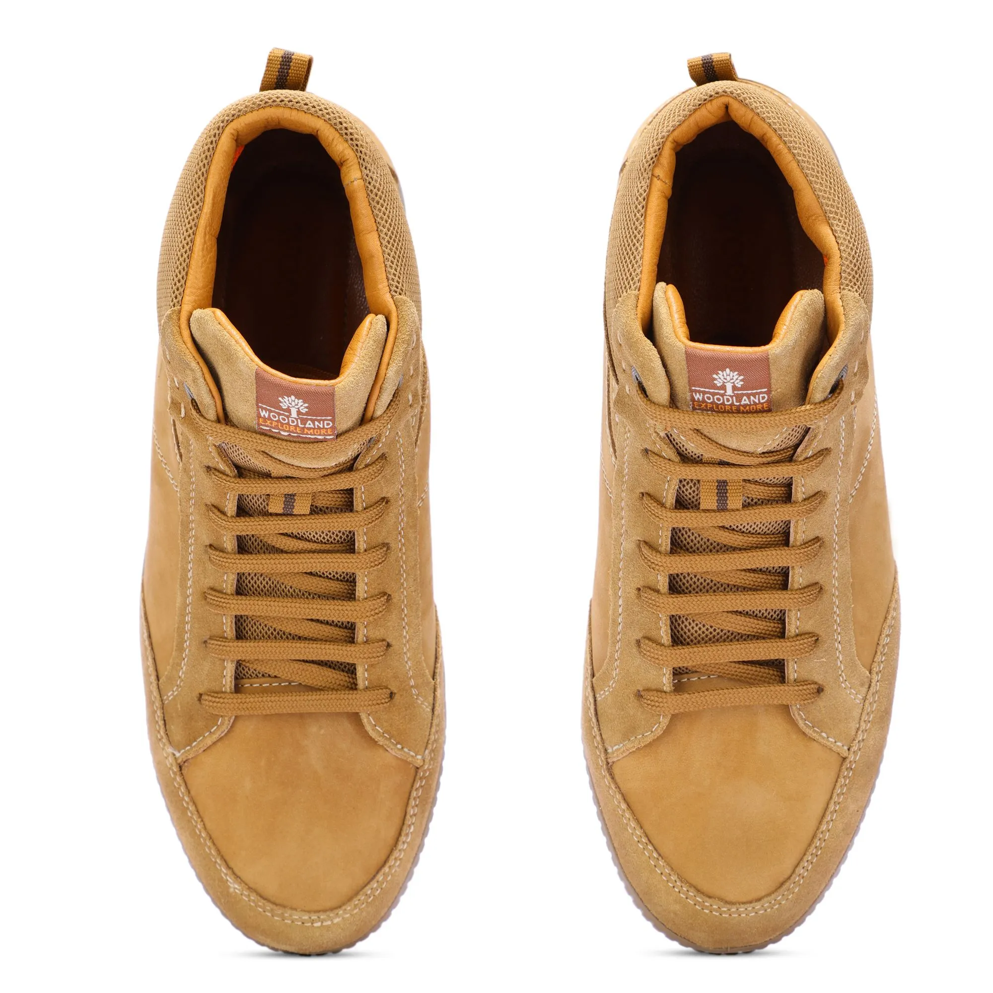 Camel high-top sneaker - Thumbnail 3