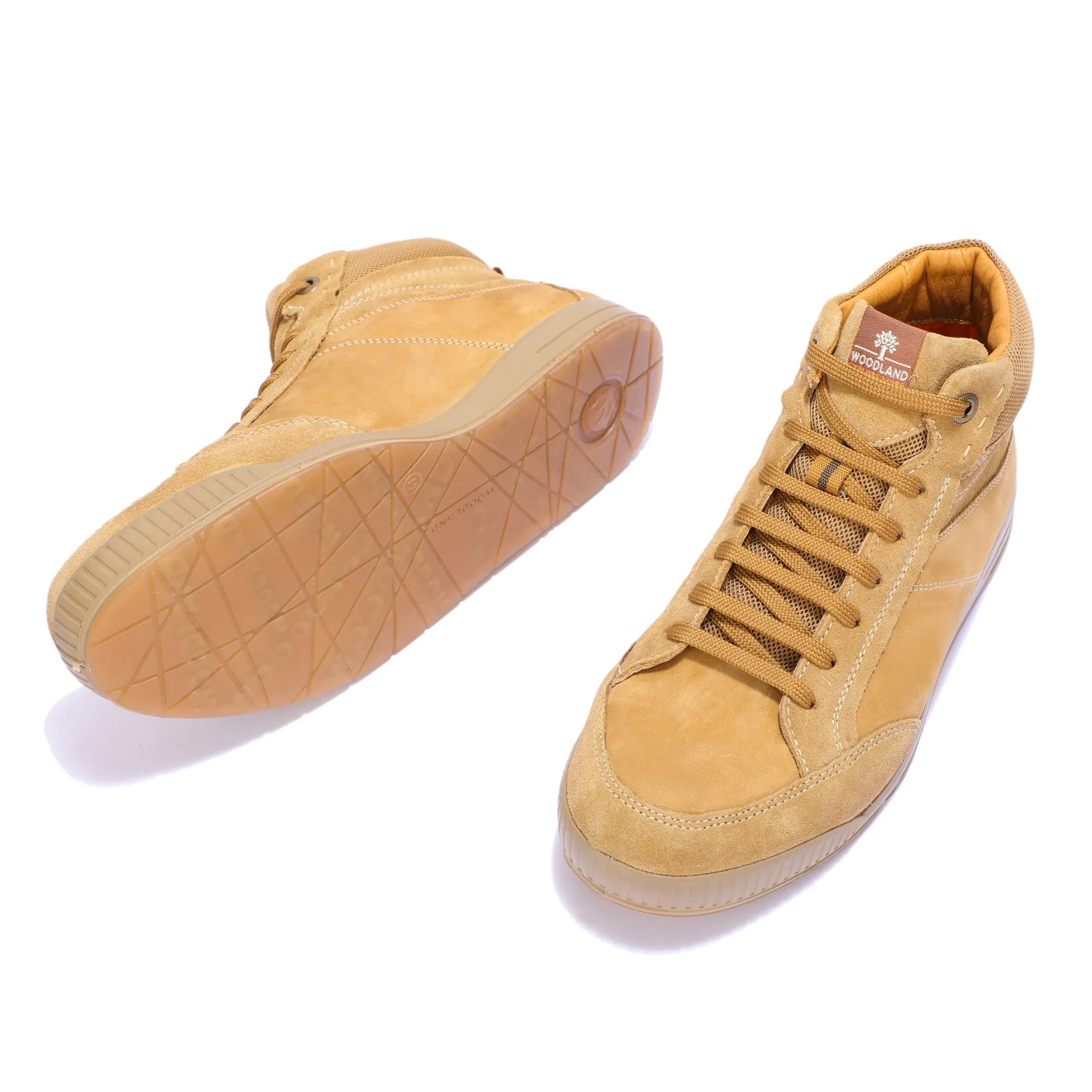 Camel high-top sneaker - Thumbnail 4