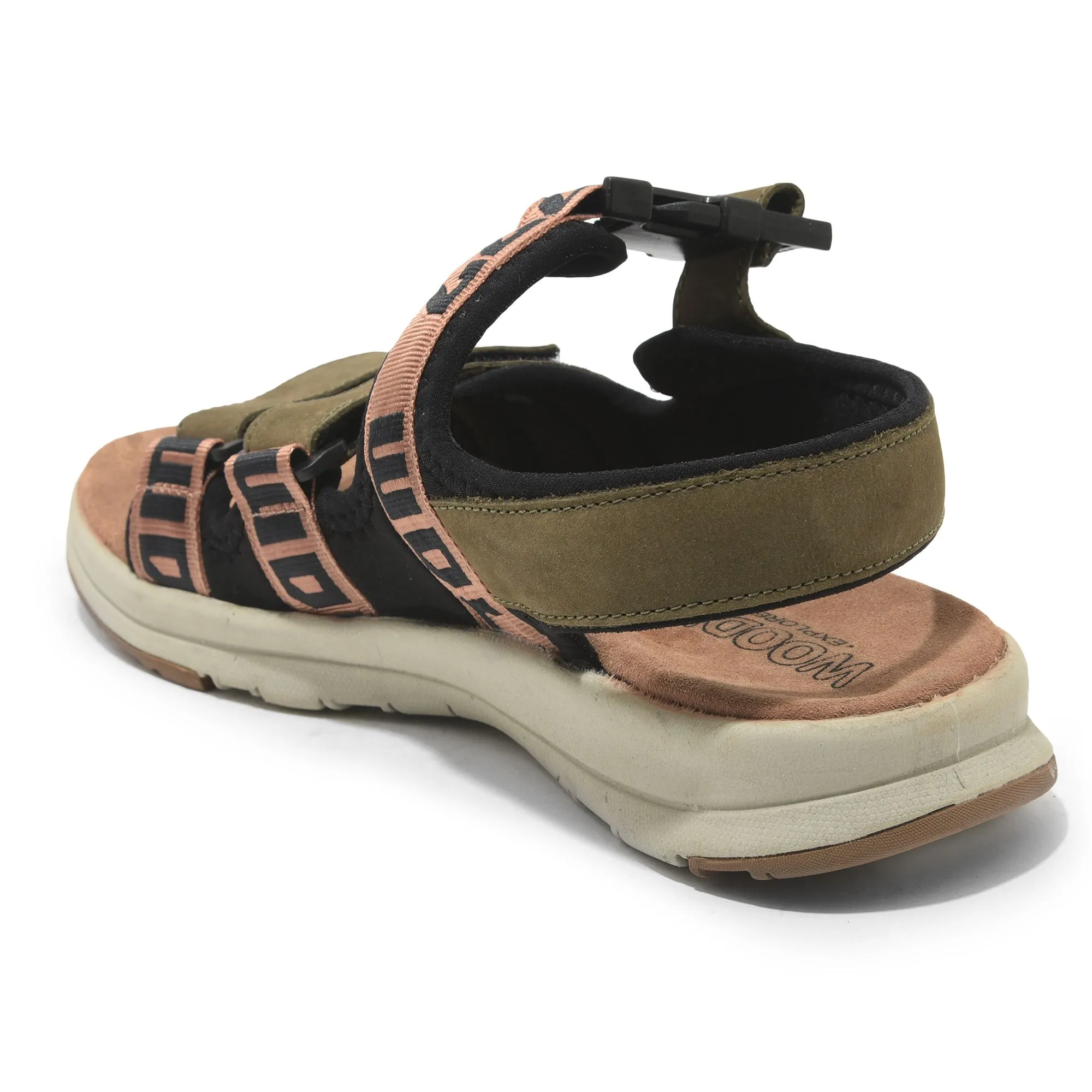 Olive green Sandal for Men - Thumbnail 5
