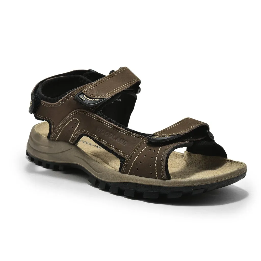 Brown Sandal for Men - Thumbnail 8