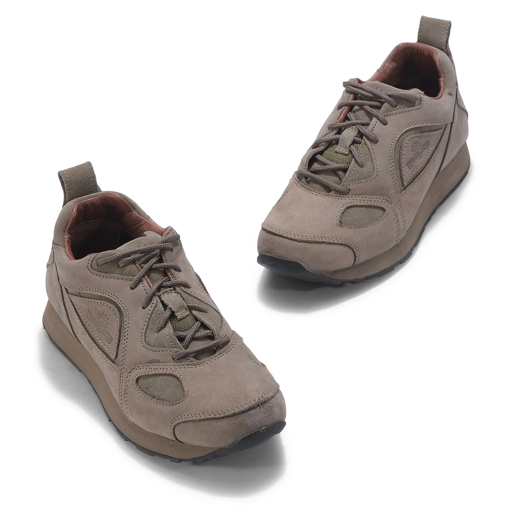 Classic Woodland khaki casual shoes - Thumbnail 2