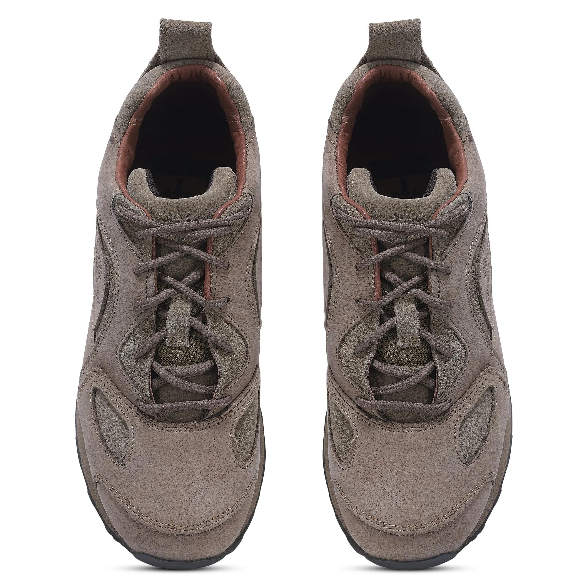 Classic Woodland khaki casual shoes - Thumbnail 3