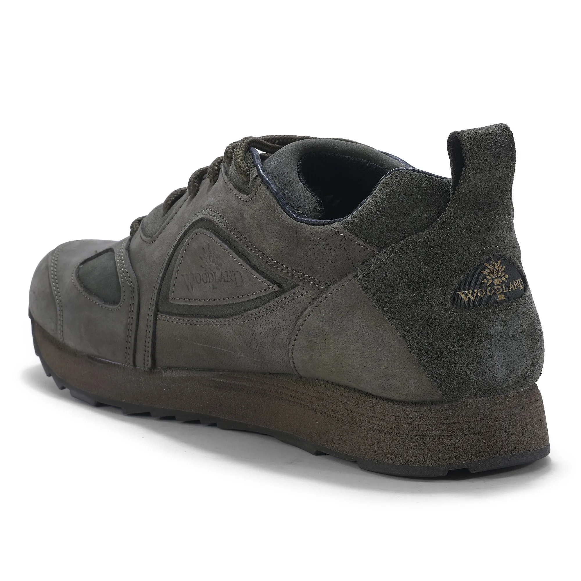 Classic Woodland olive casual shoe - Thumbnail 5