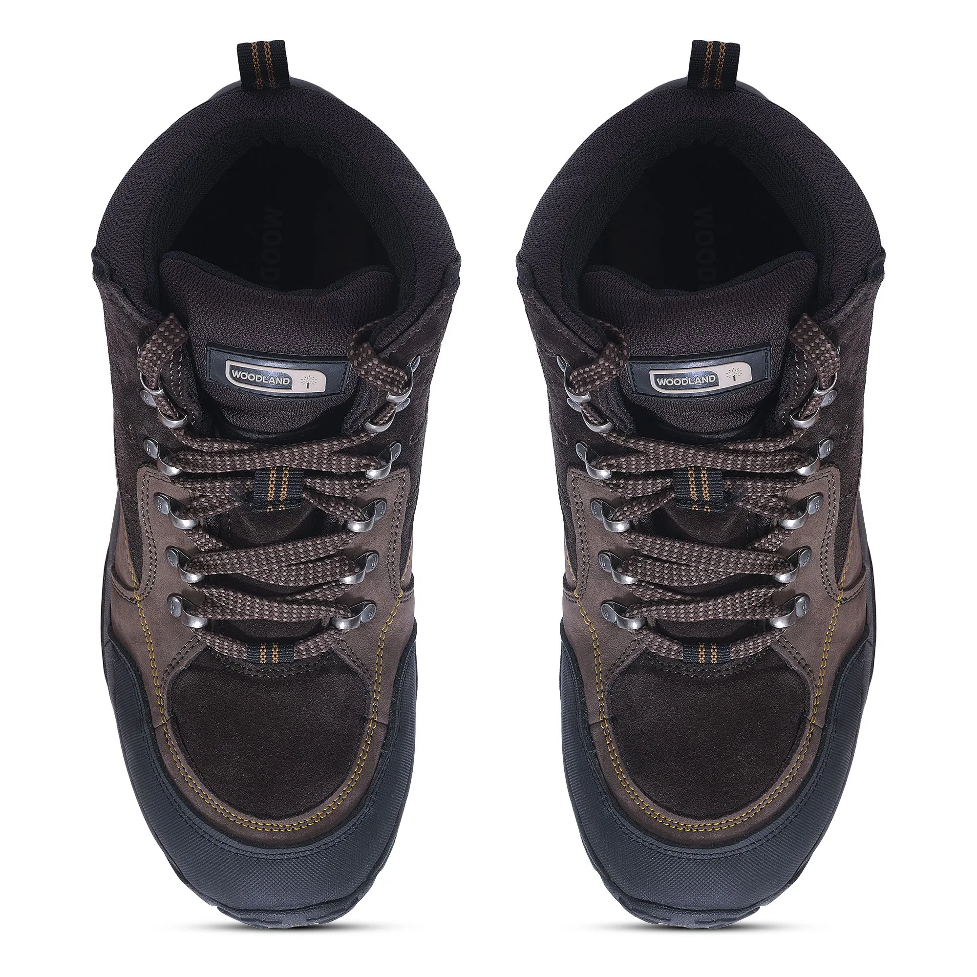 Woodland BROWN trekking boots - Thumbnail 3
