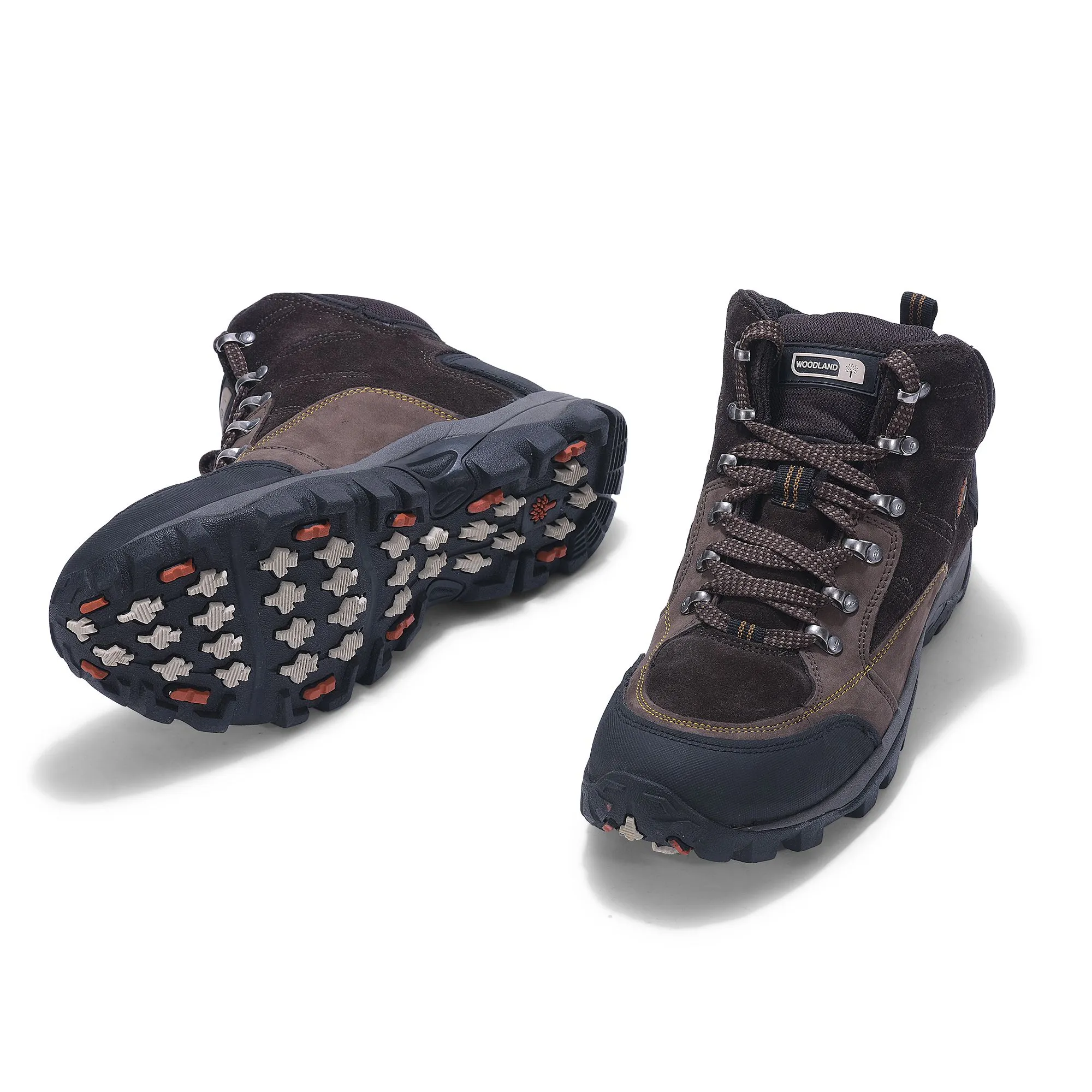 Woodland BROWN trekking boots - Thumbnail 4