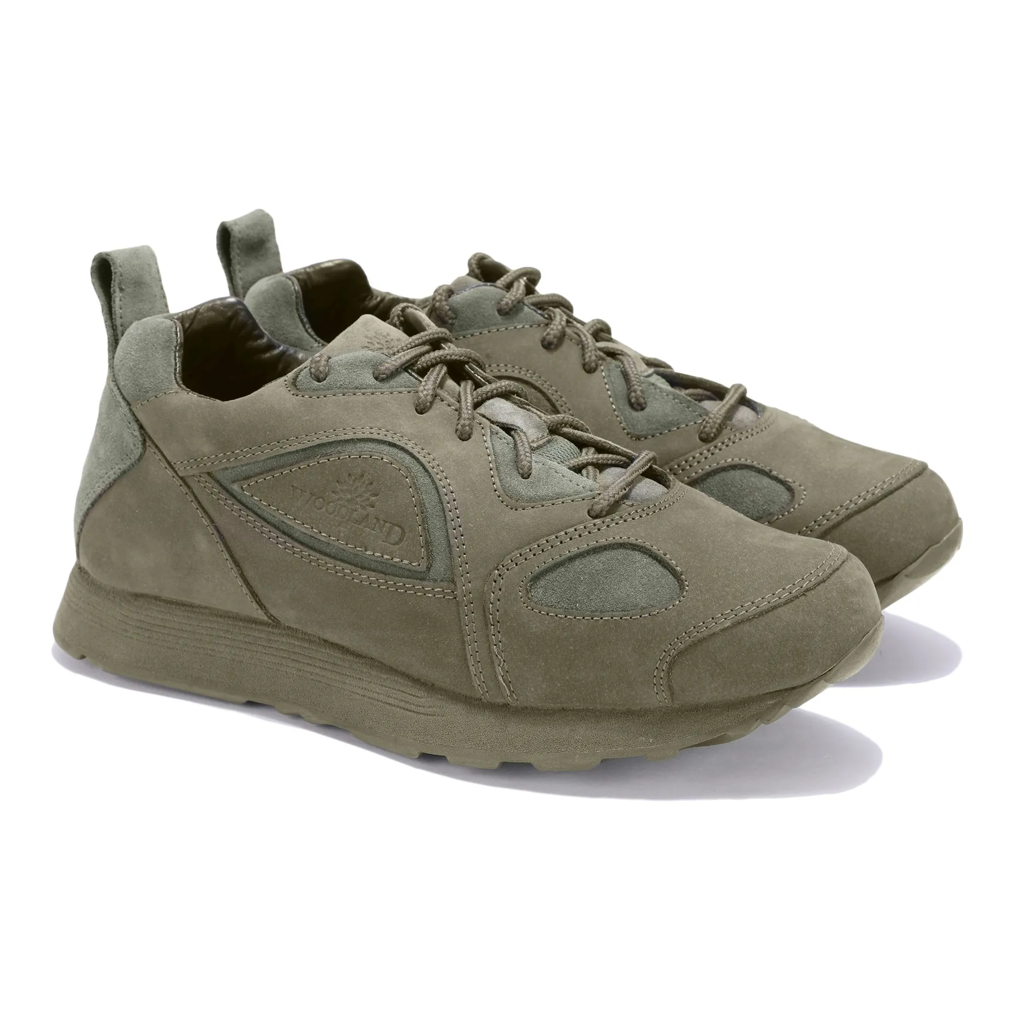 Classic Woodland olive casual shoes - Thumbnail 6