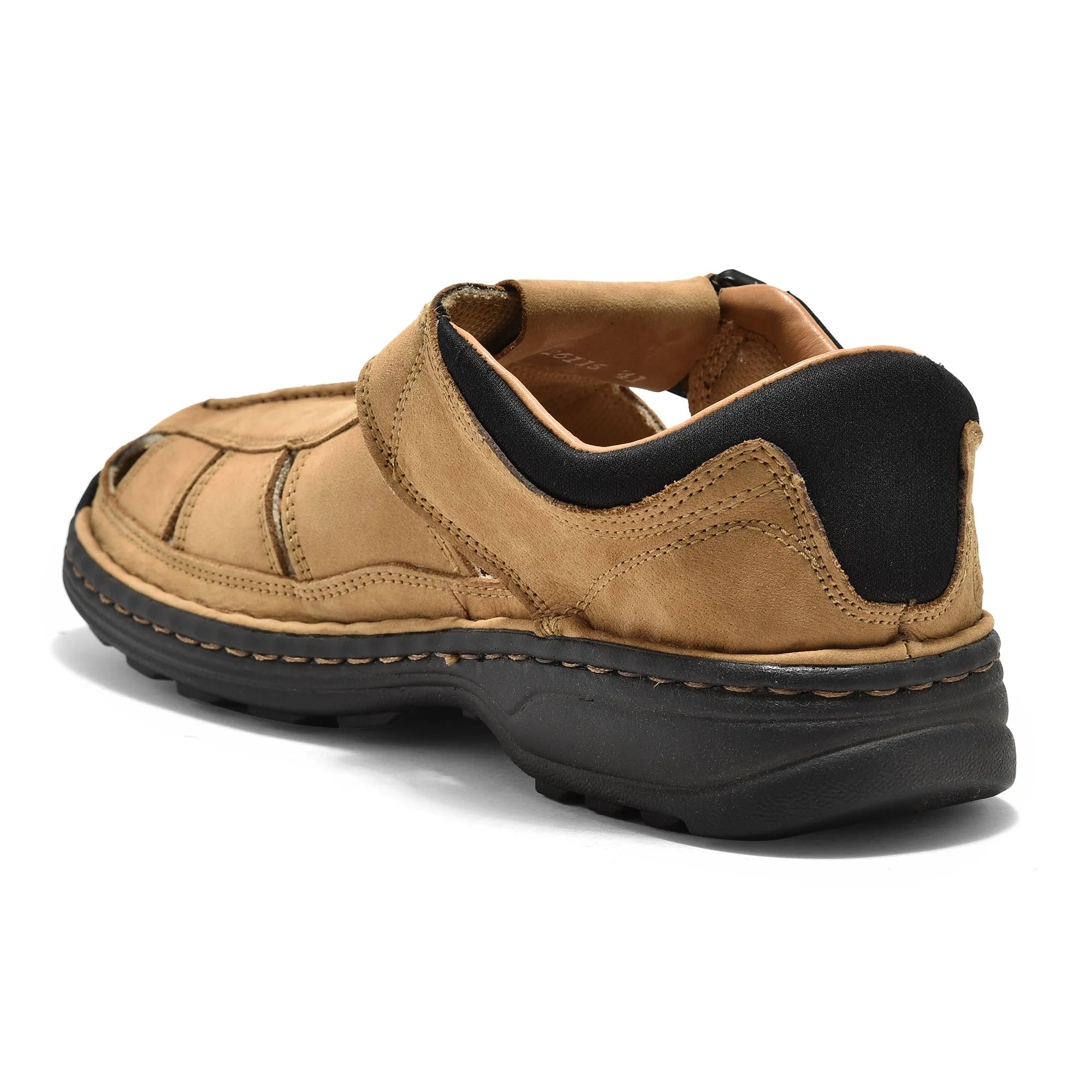Camel Closed Toe Sandal for men - Thumbnail 4