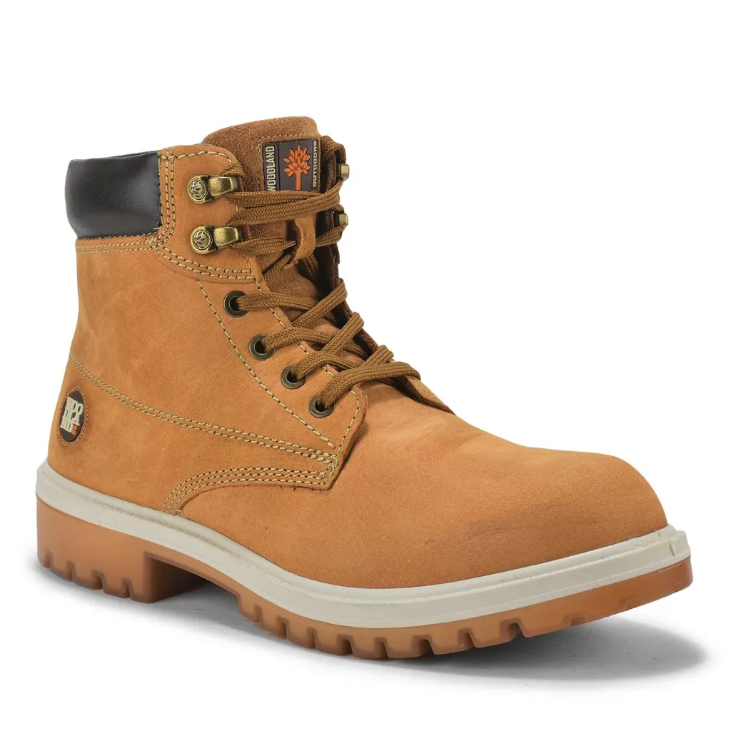 Snaype Nubuck Buff High-Top Boots for Men - Thumbnail 8