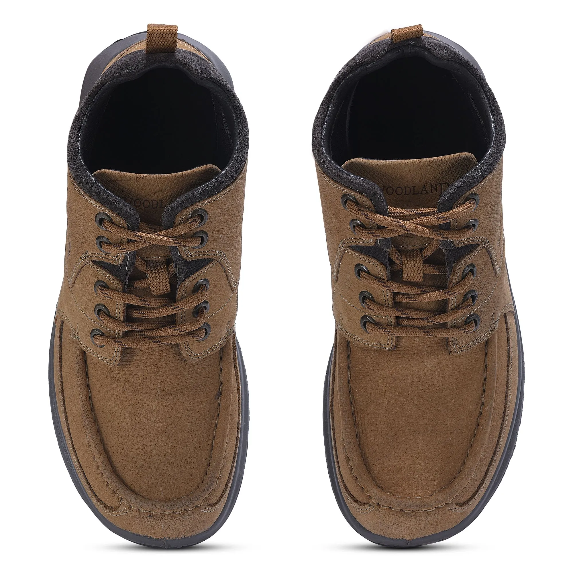Woodland CAMEL boat shoes - Thumbnail 3