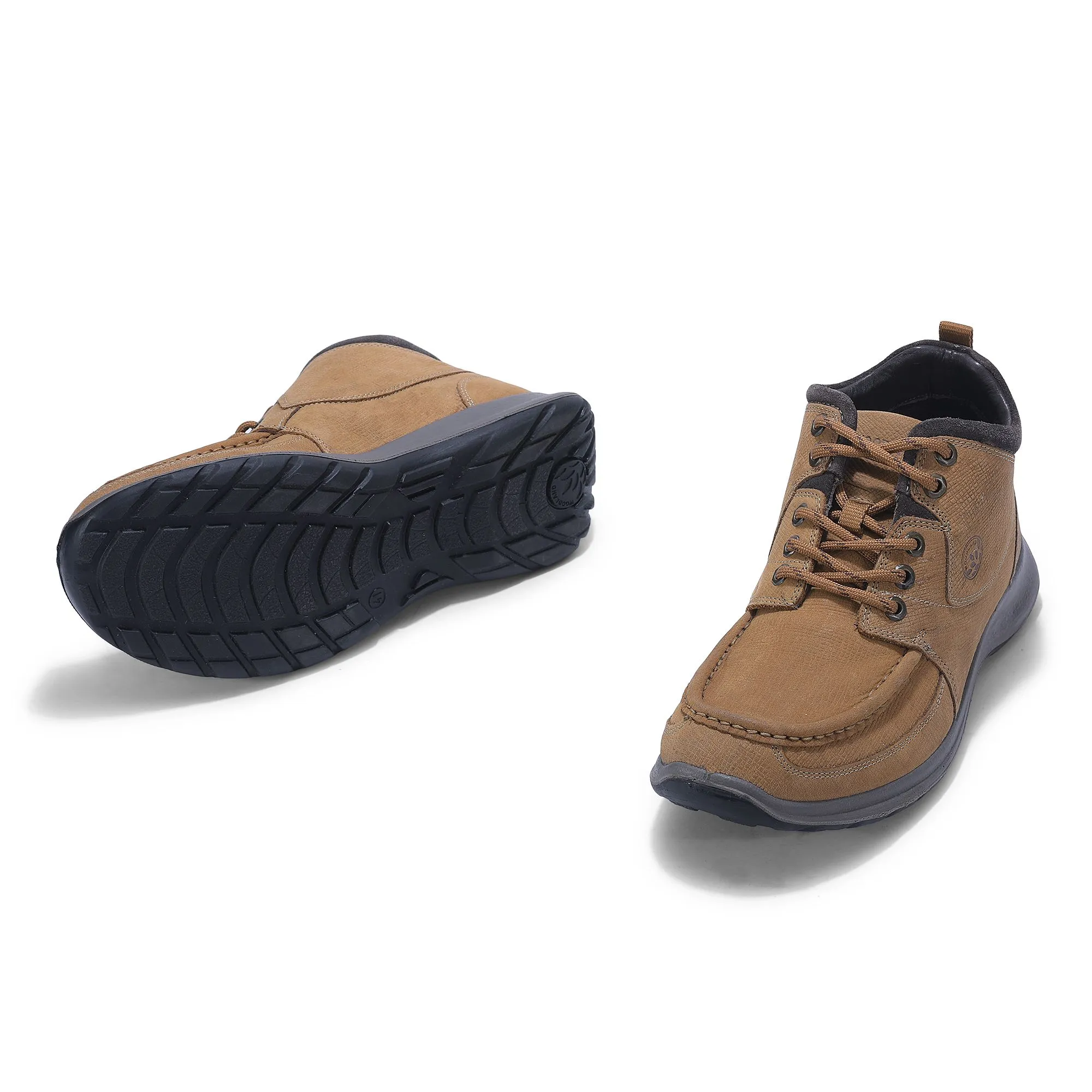 Woodland CAMEL boat shoes - Thumbnail 4