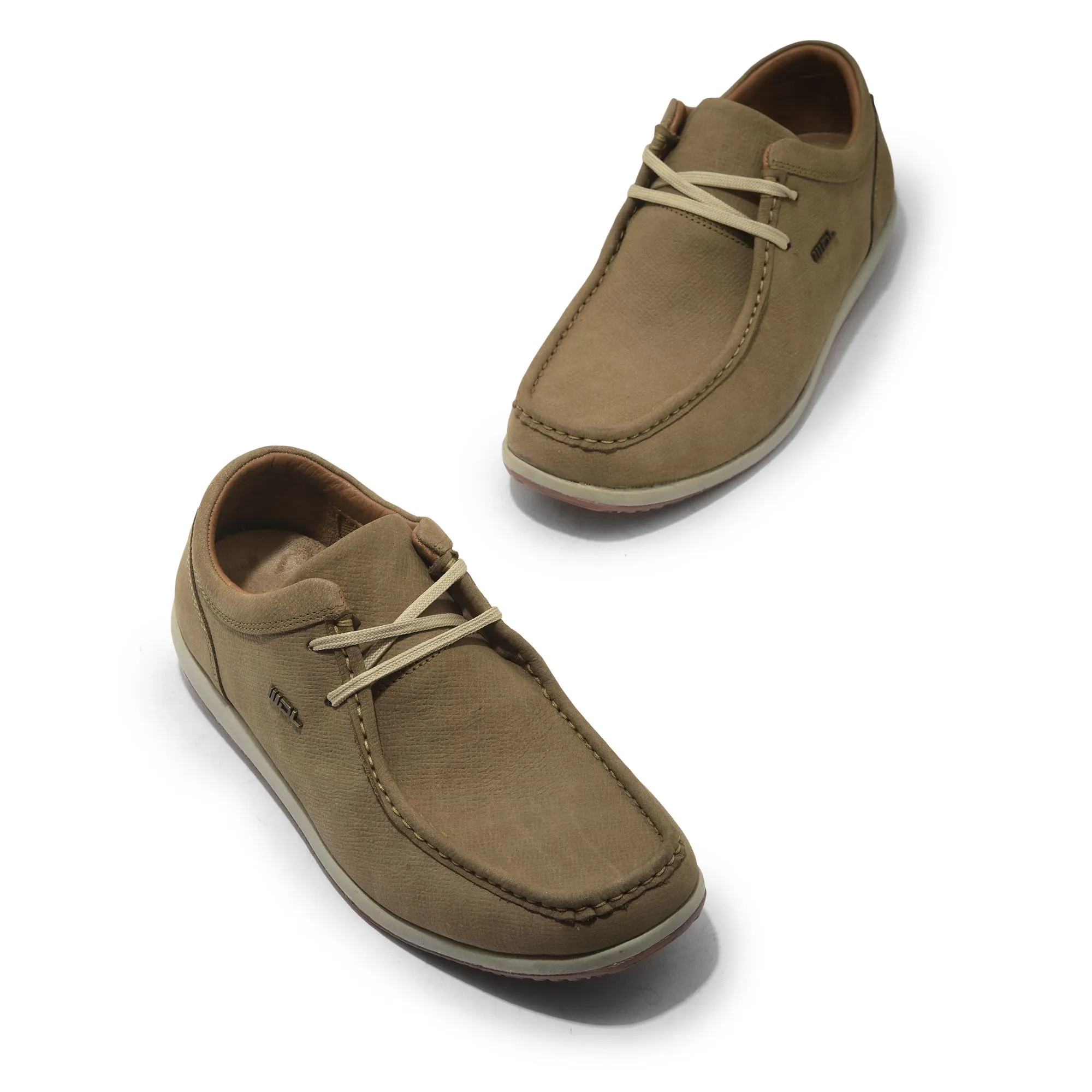 Khaki shoes for men - Thumbnail 2