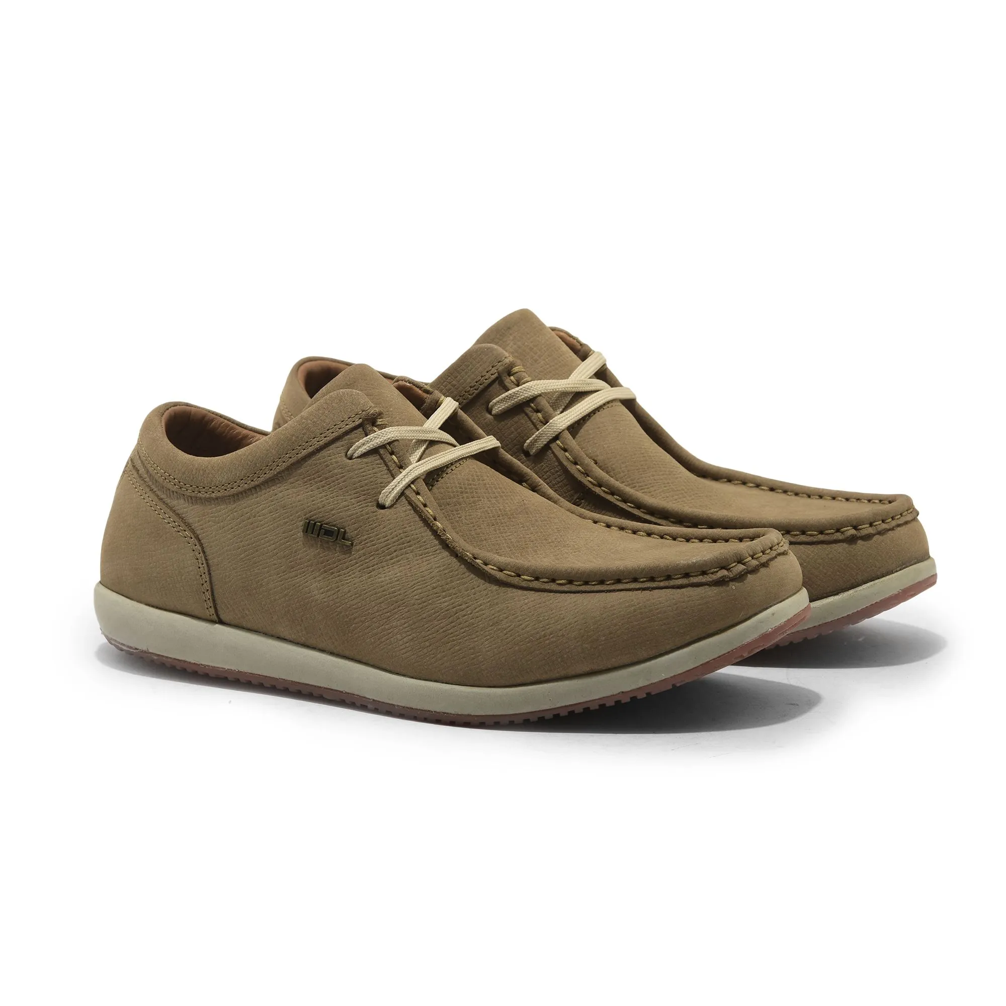 Khaki shoes for men - Thumbnail 6