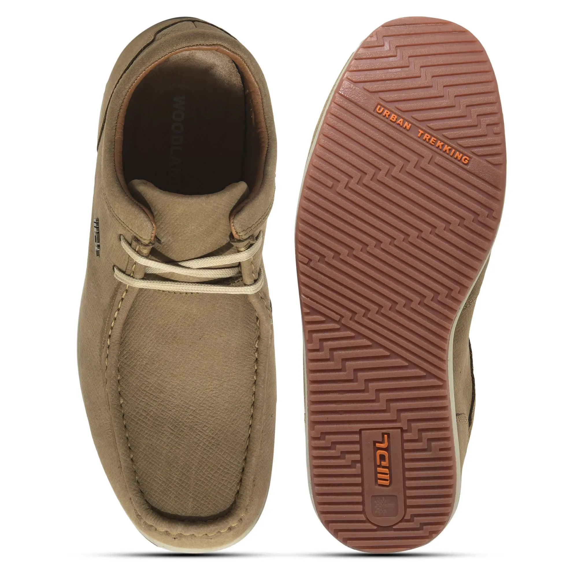 Khaki shoes for men - Thumbnail 7