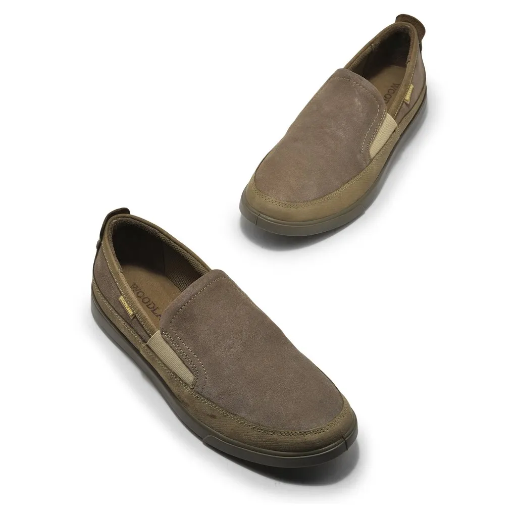 Khaki Slip-on shoes for Men - Thumbnail 2