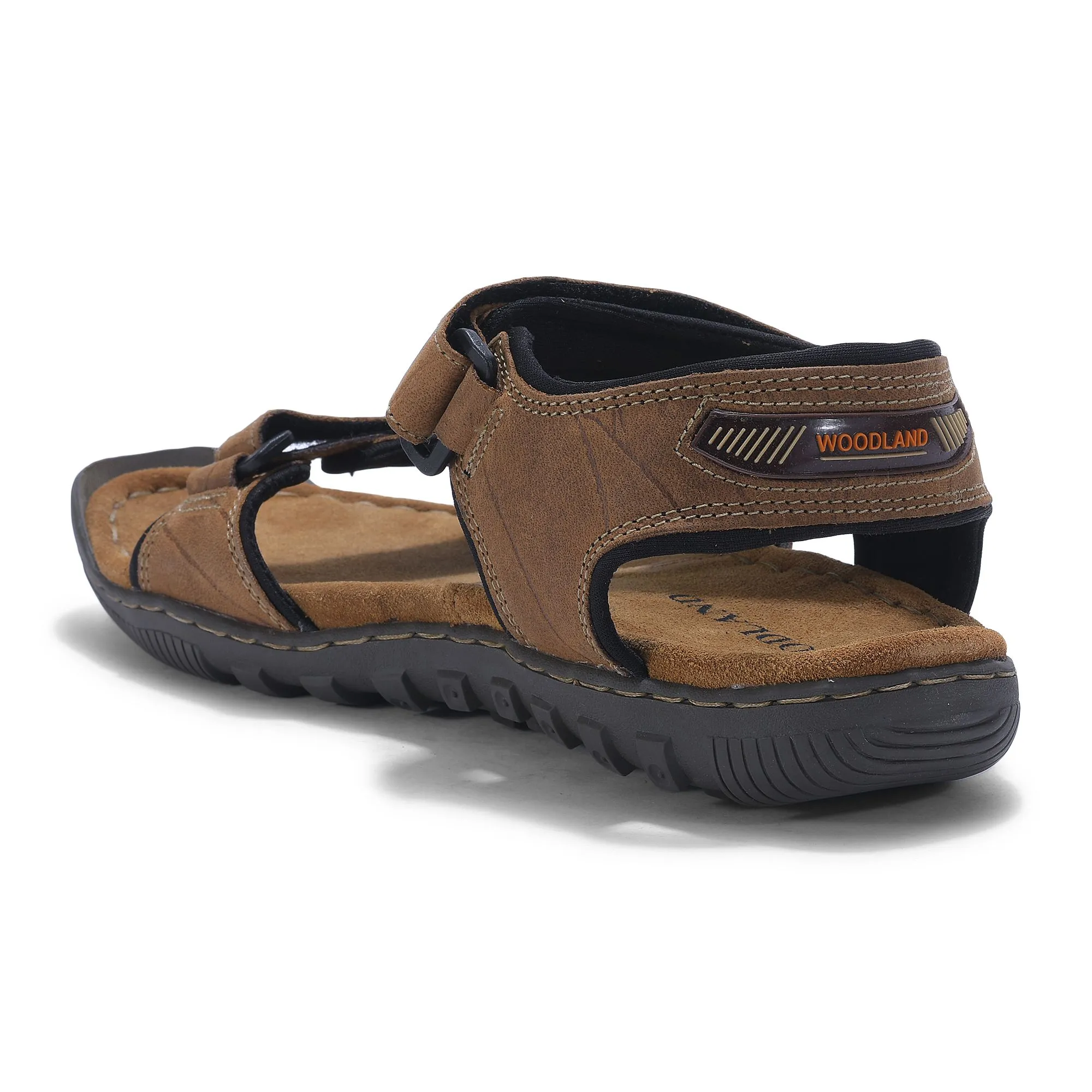 Woodland CAMEL comfort floater sandals - Thumbnail 5