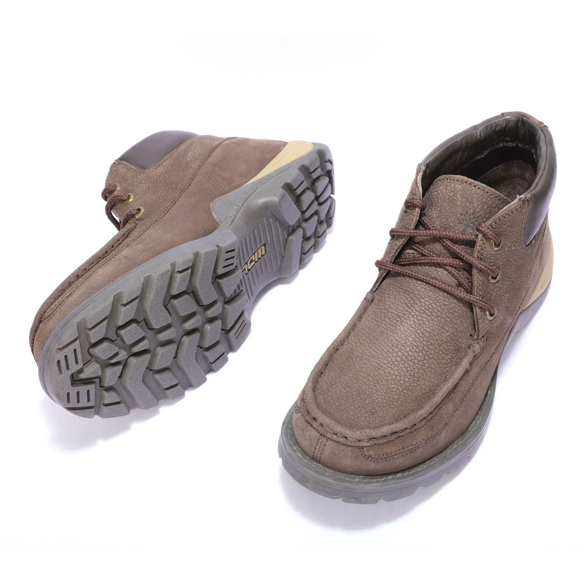 Woodland BROWN casual shoes - Thumbnail 4