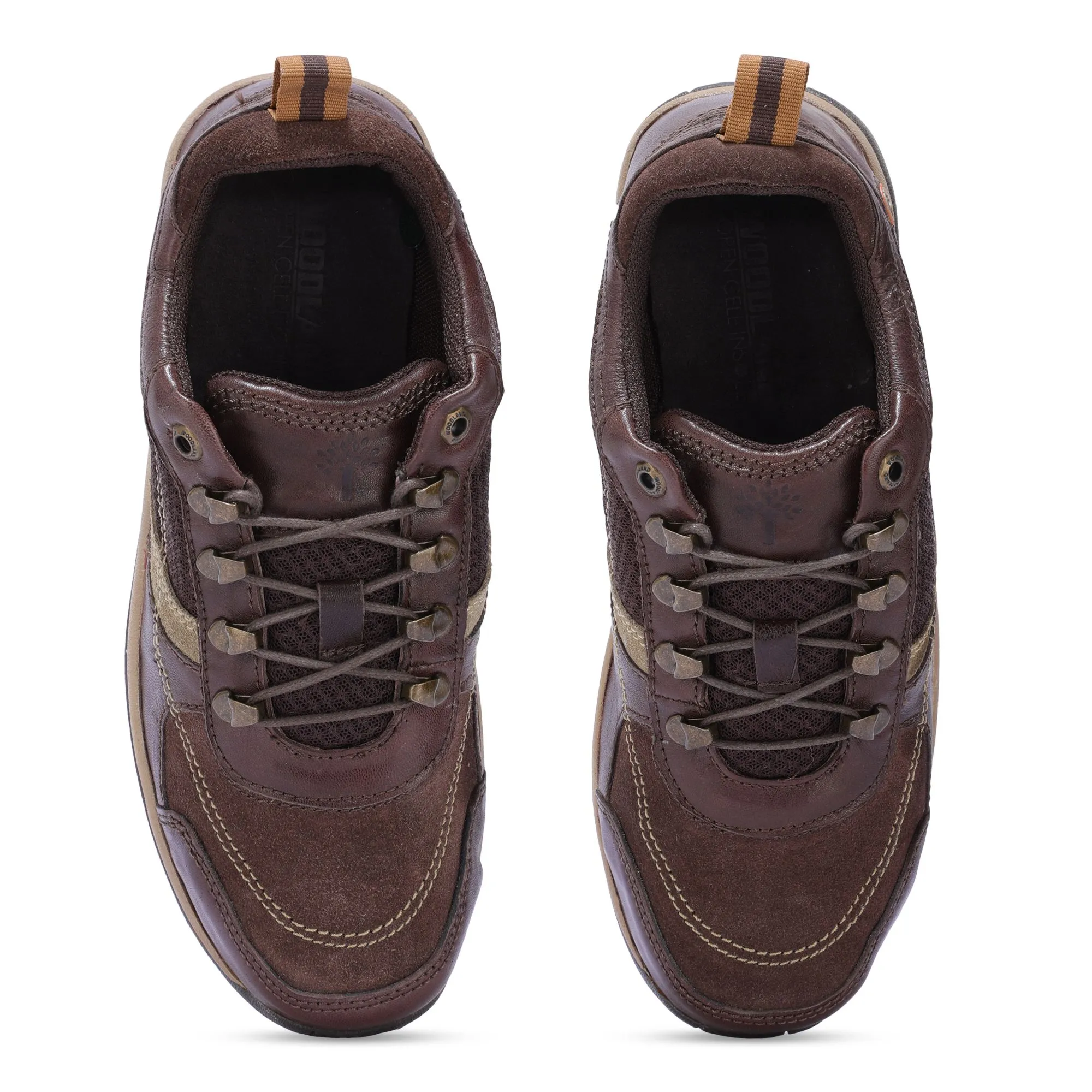 Woodland Brown casual shoes - Thumbnail 3