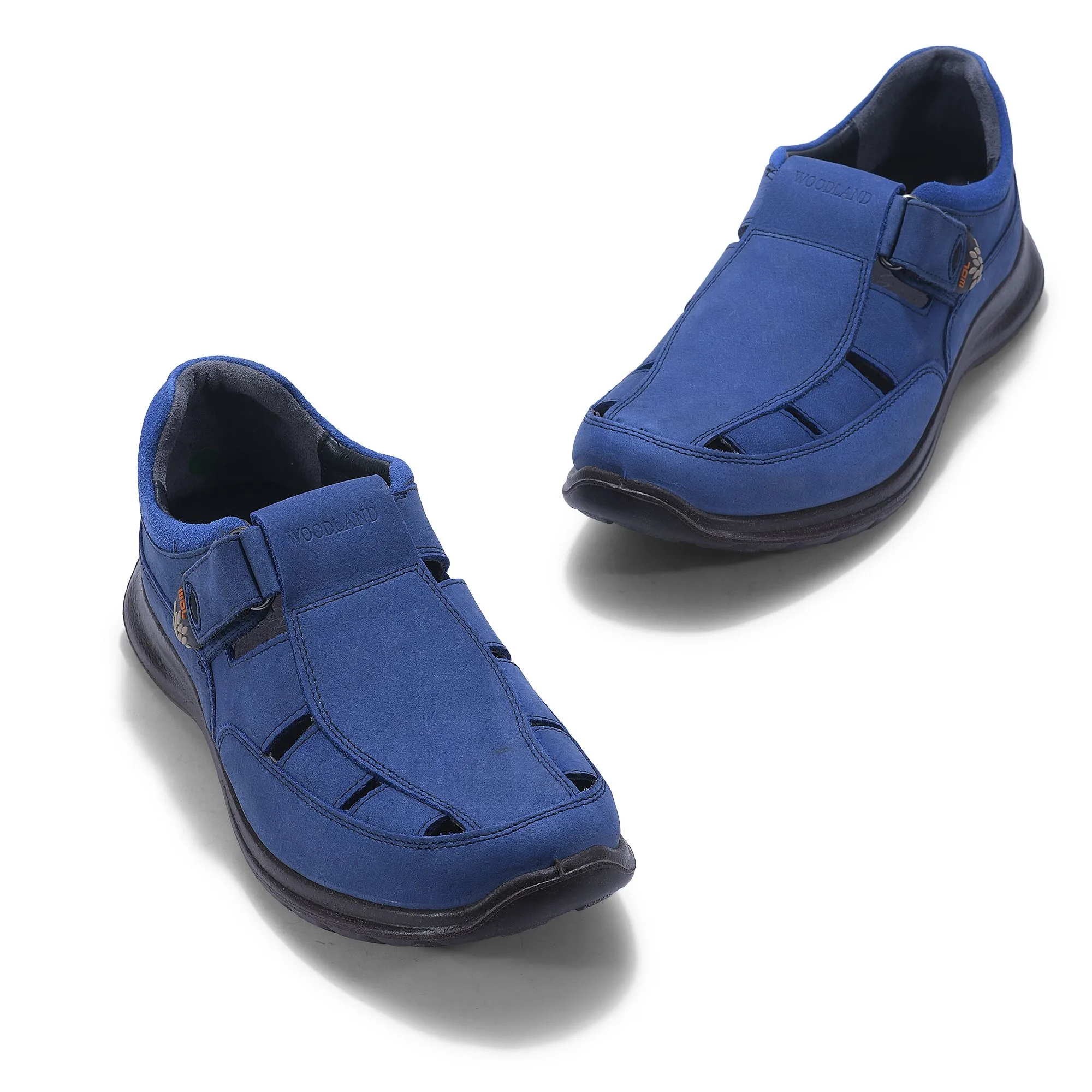 Woodland NAVY casual floaters - Thumbnail 2