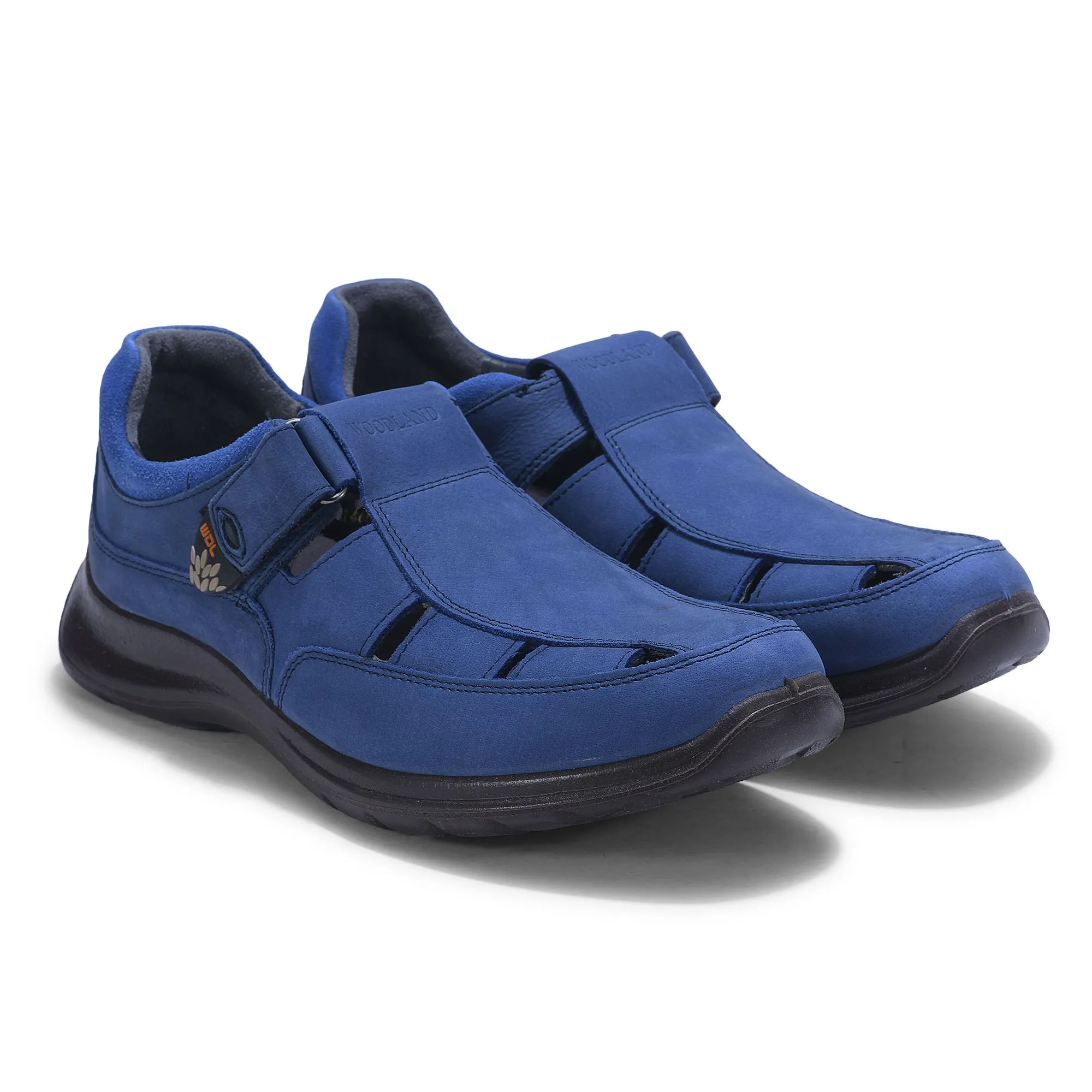 Woodland NAVY casual floaters - Thumbnail 6
