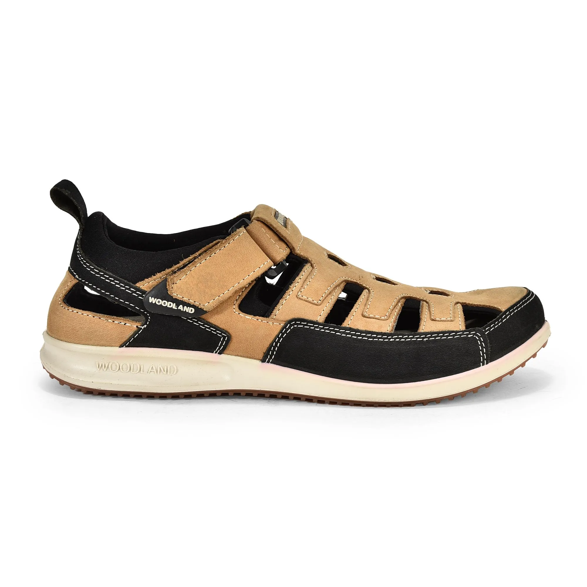 Woodland camel/black comfort floaters - Thumbnail 1