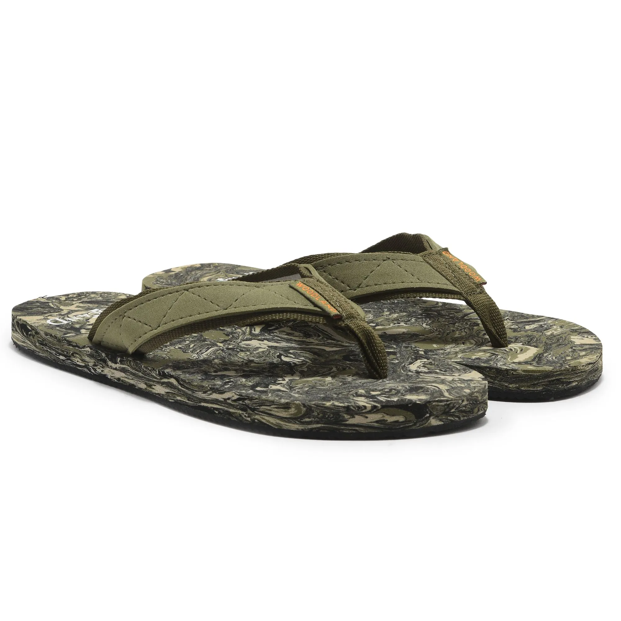 Olive green Slipper for men - Thumbnail 6