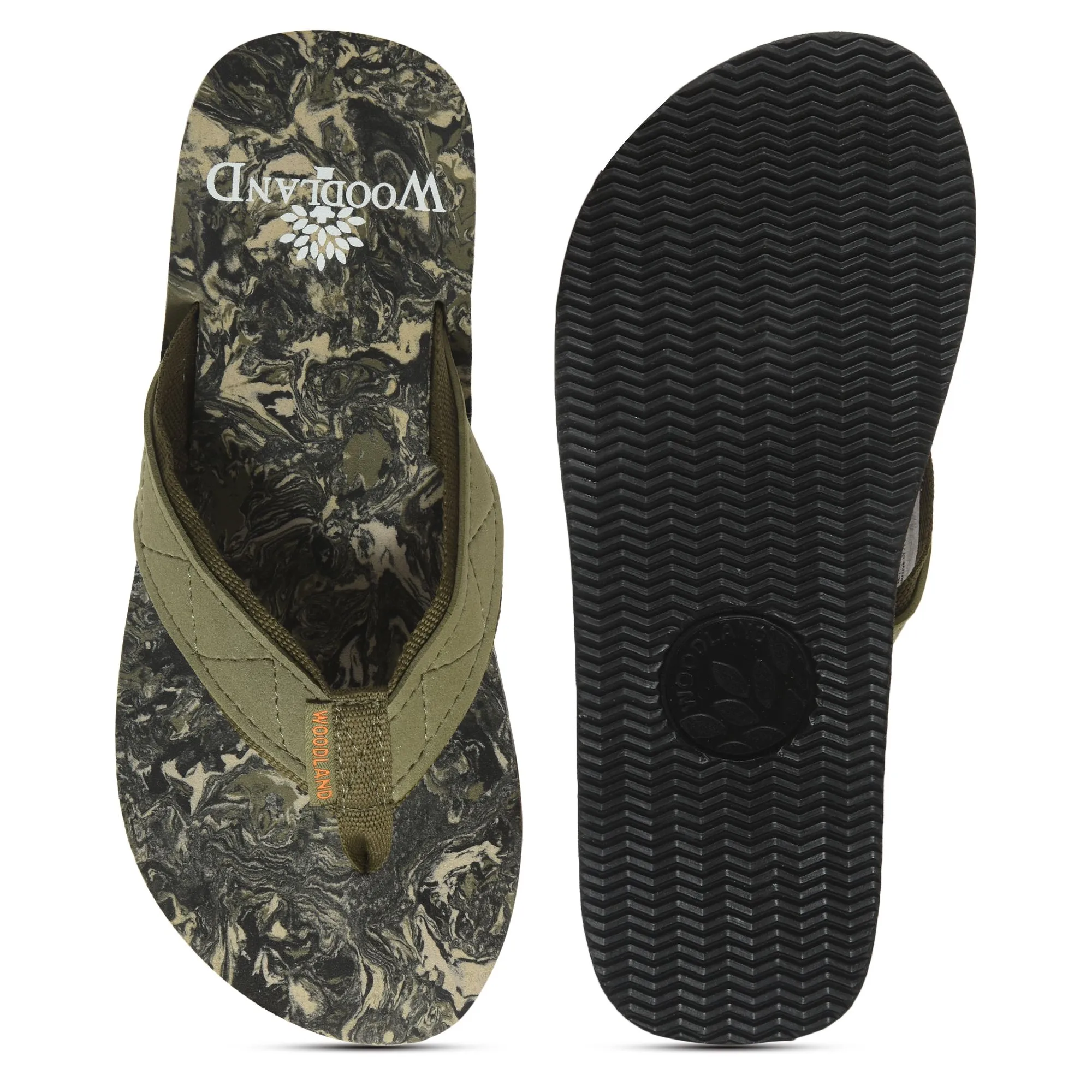 Olive green Slipper for men - Thumbnail 7