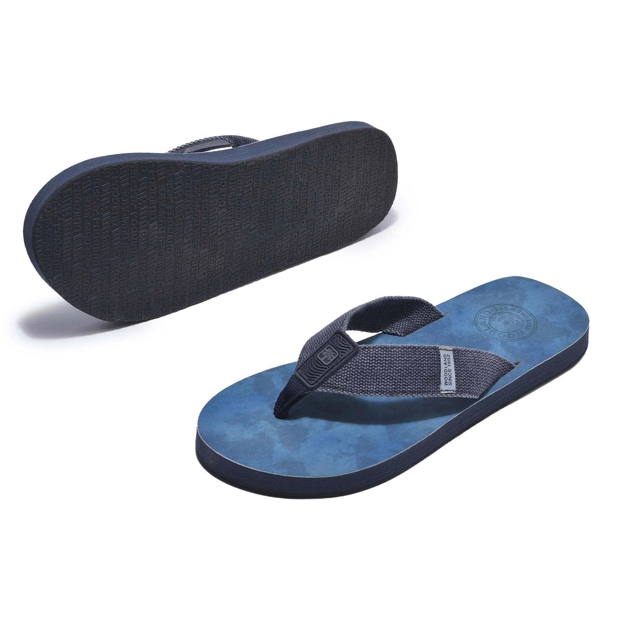 Navy Slippers for men - Thumbnail 4