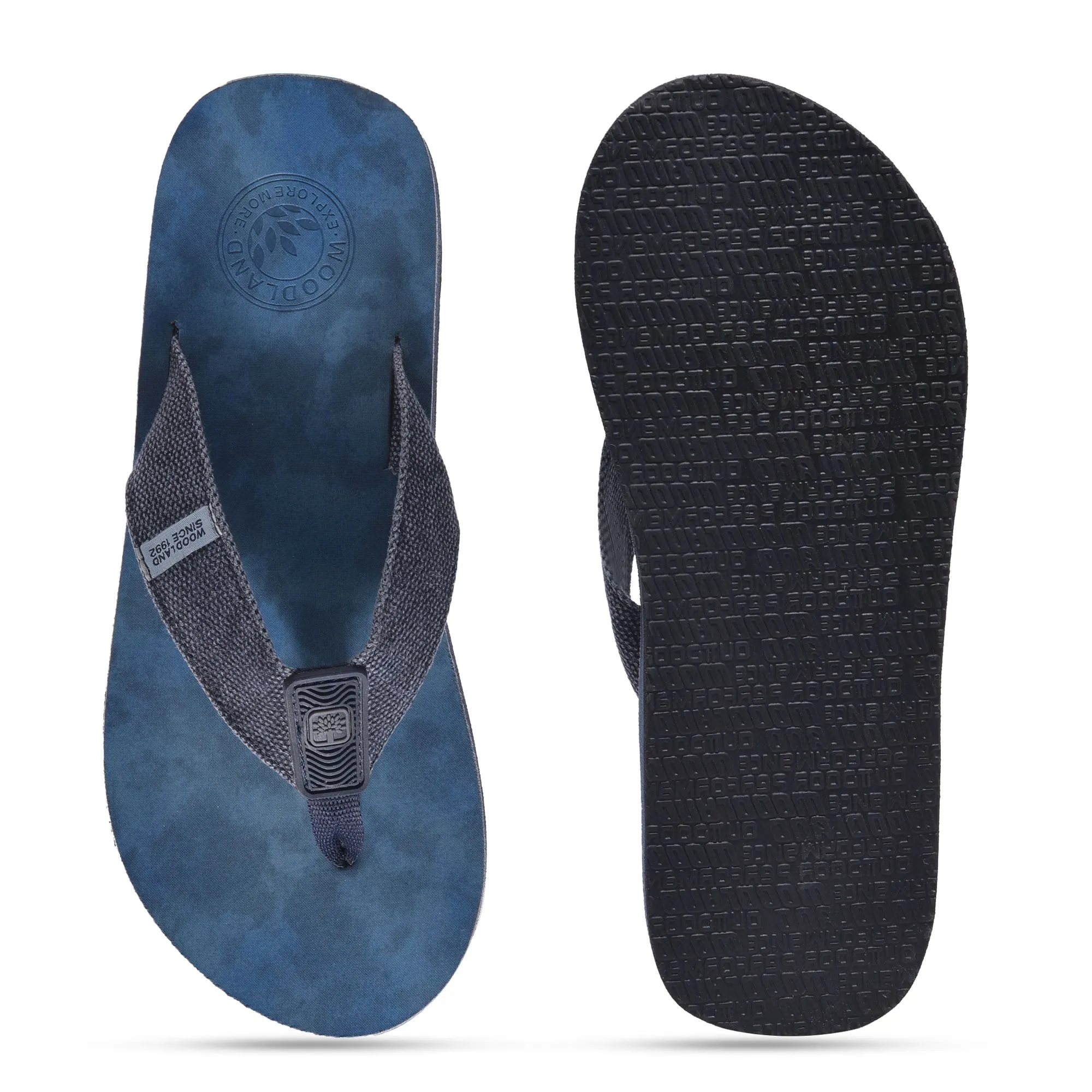 Navy Slippers for men - Thumbnail 7