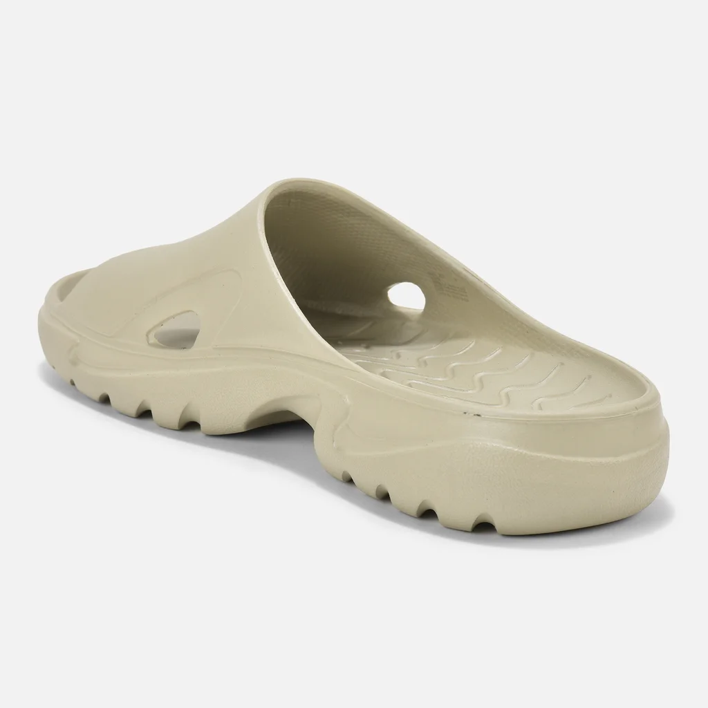 Woodland Men’s Metallic Chic Beige Flip Flops - Thumbnail 5