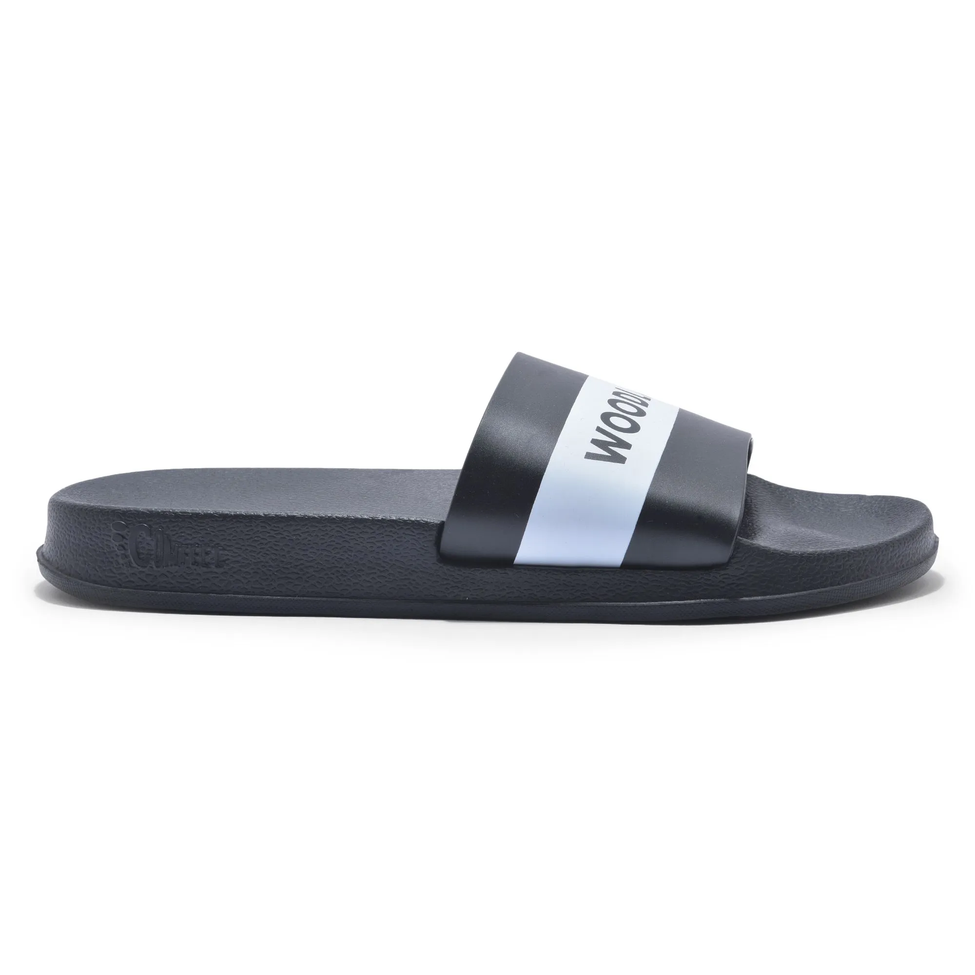 Black Slider slippers for men - Thumbnail 1