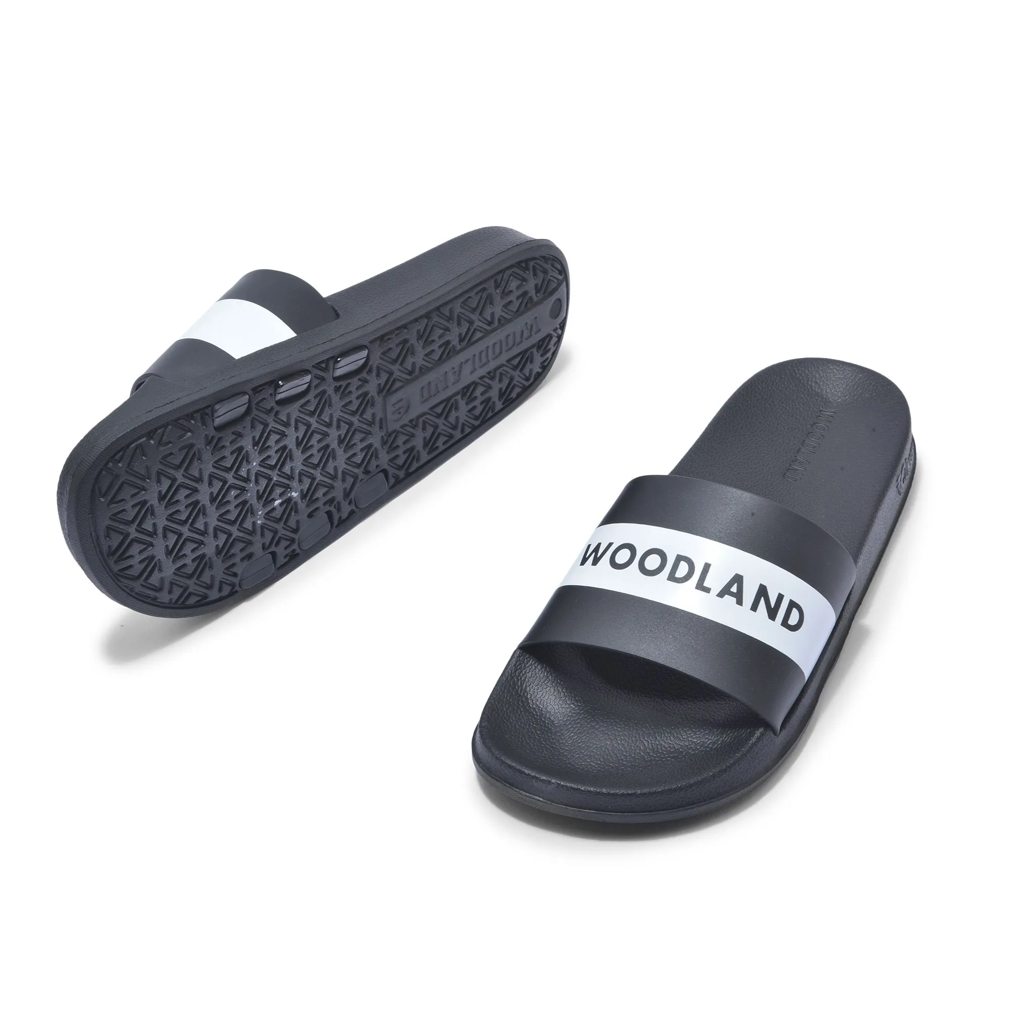 Black Slider slippers for men - Thumbnail 4
