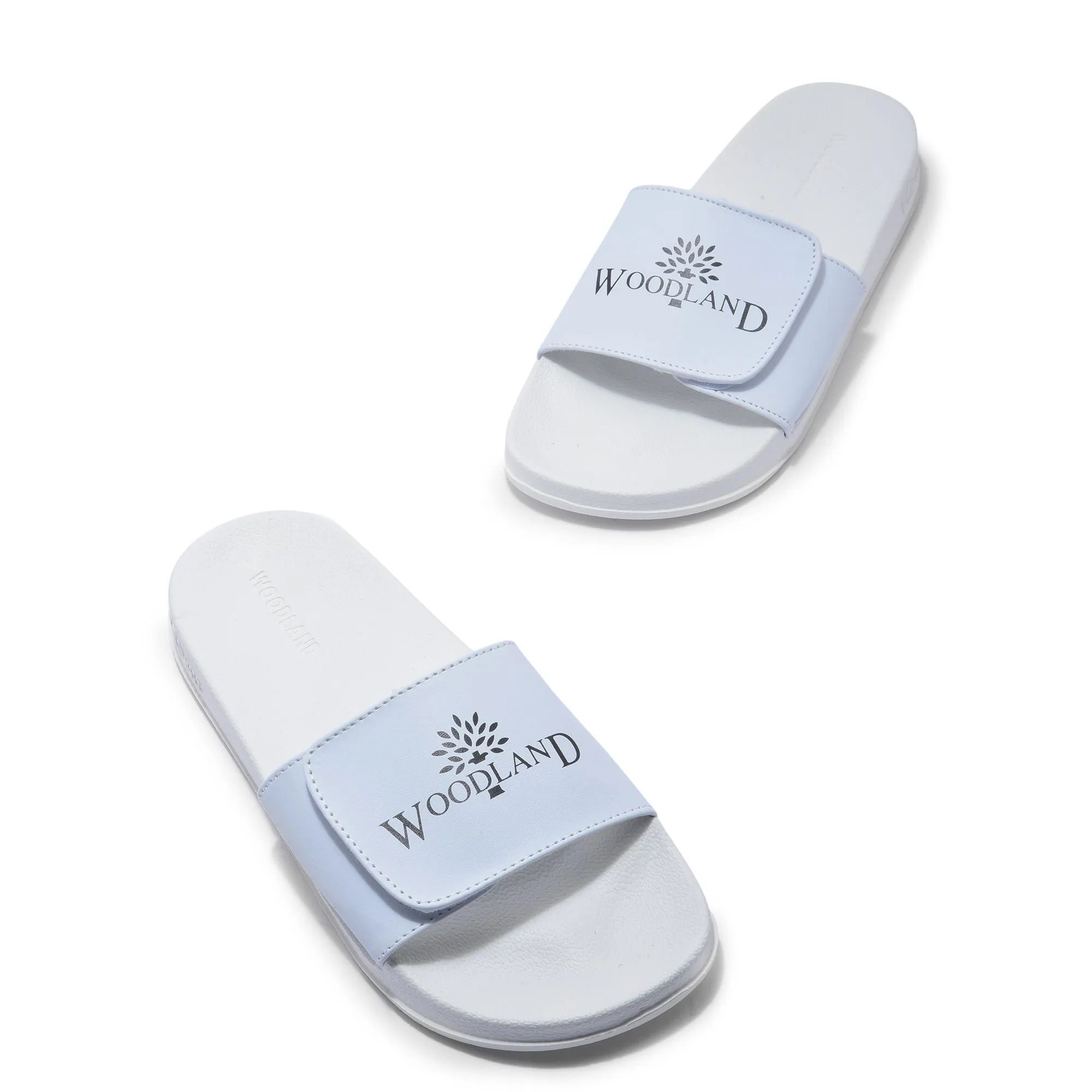White Slider slippers for men - Thumbnail 2