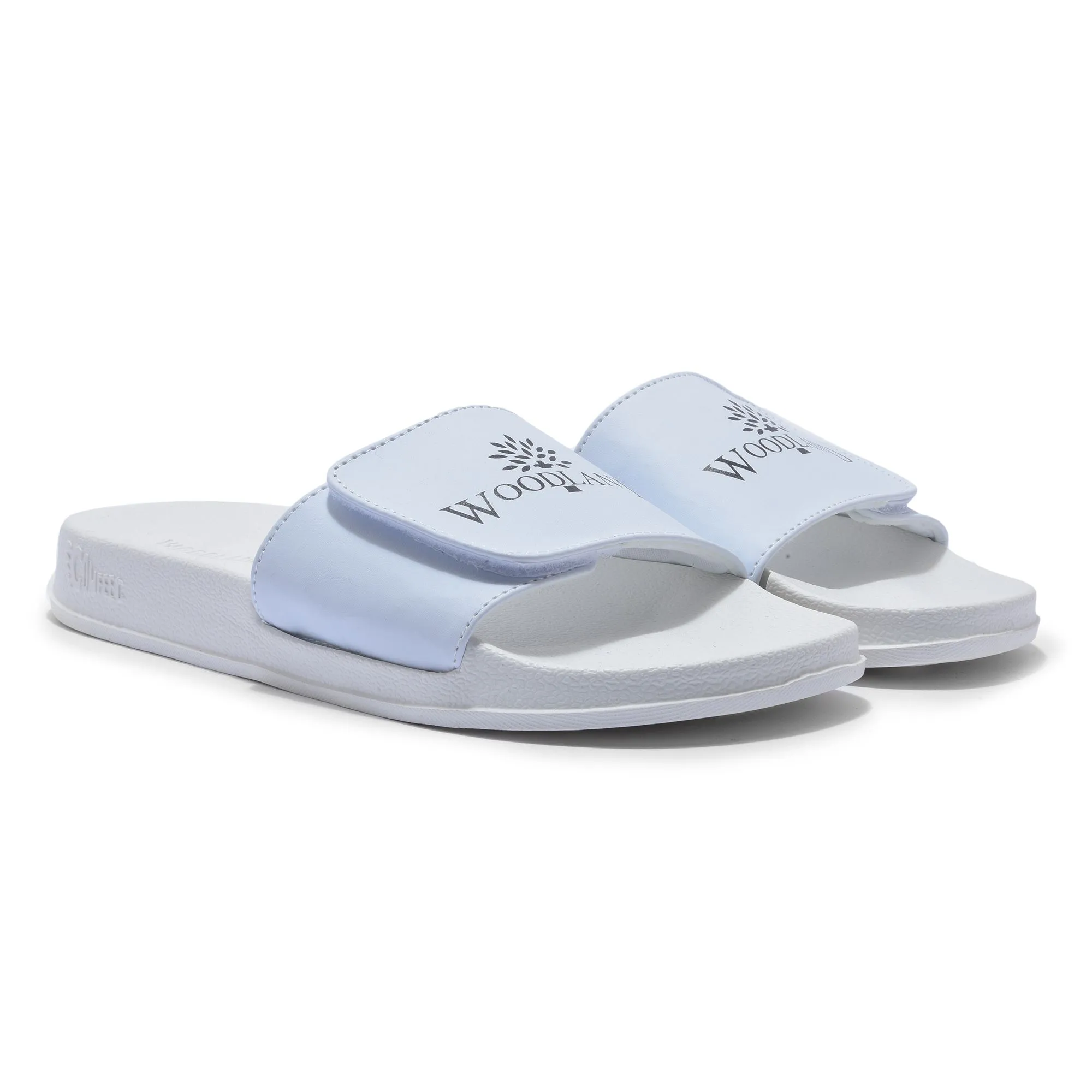 White Slider slippers for men - Thumbnail 6