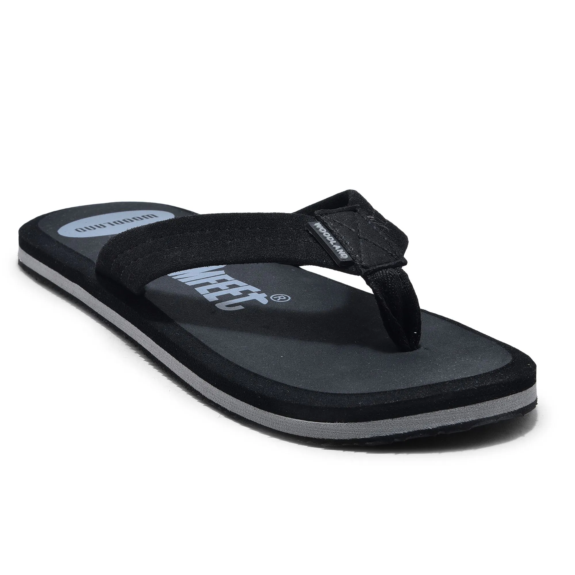Black slipper for men - Thumbnail 7