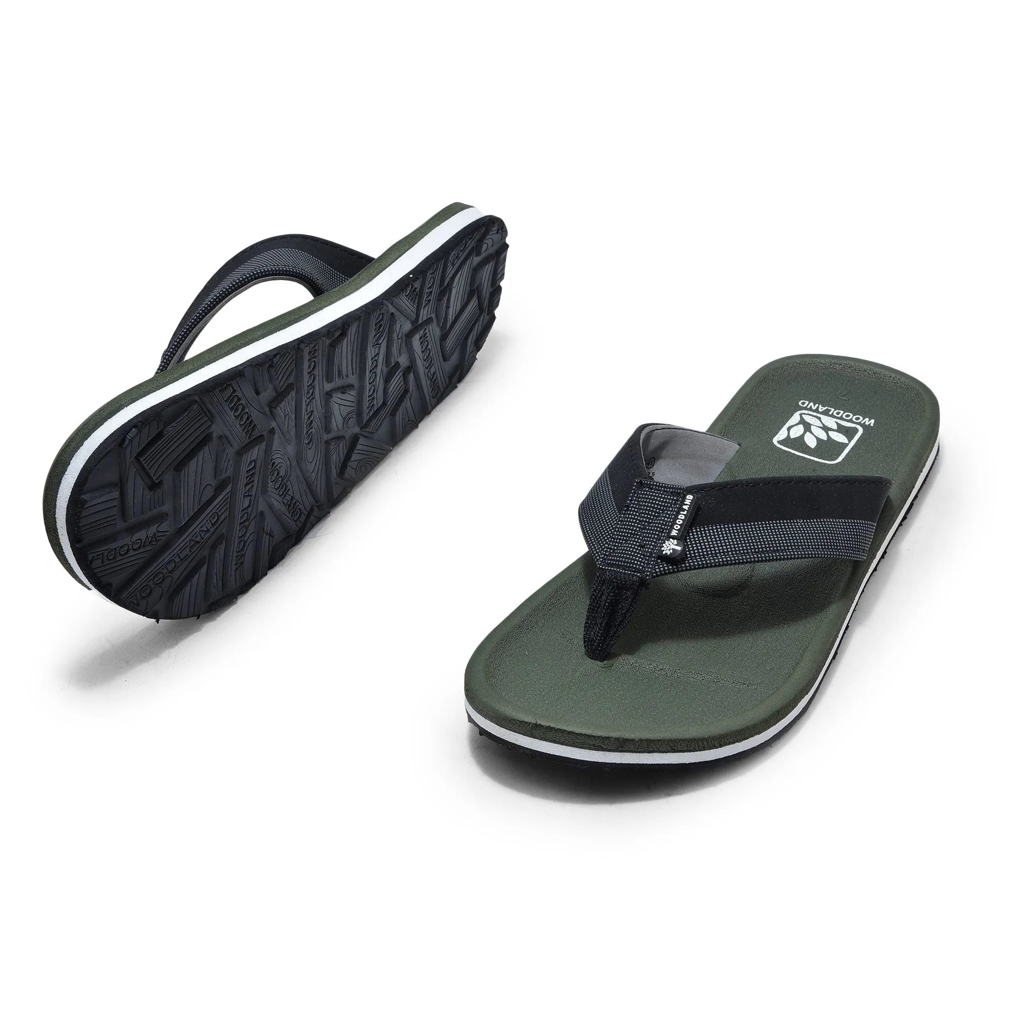 Olive Flip-flop for men - Thumbnail 4