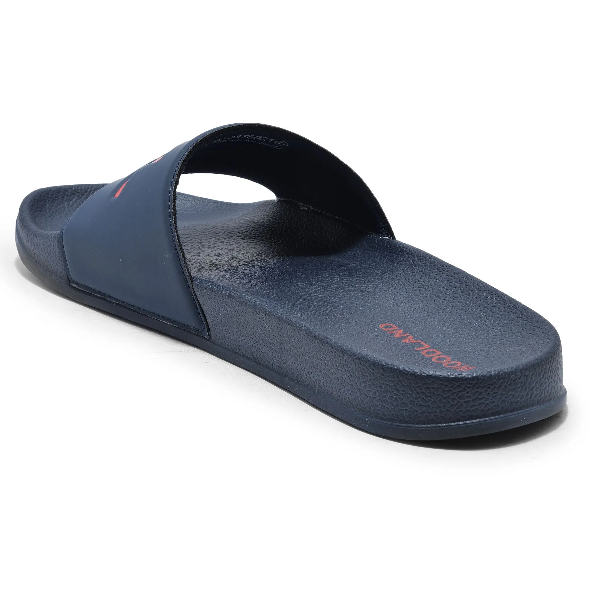 Navy slider sandal for men - Thumbnail 5
