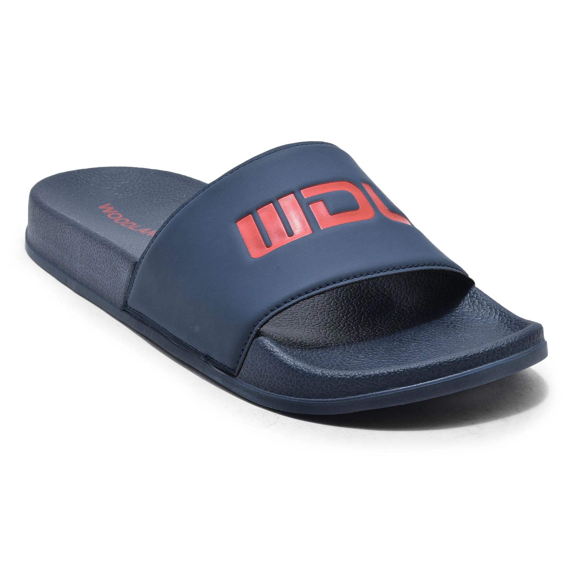 Navy slider sandal for men - Thumbnail 7