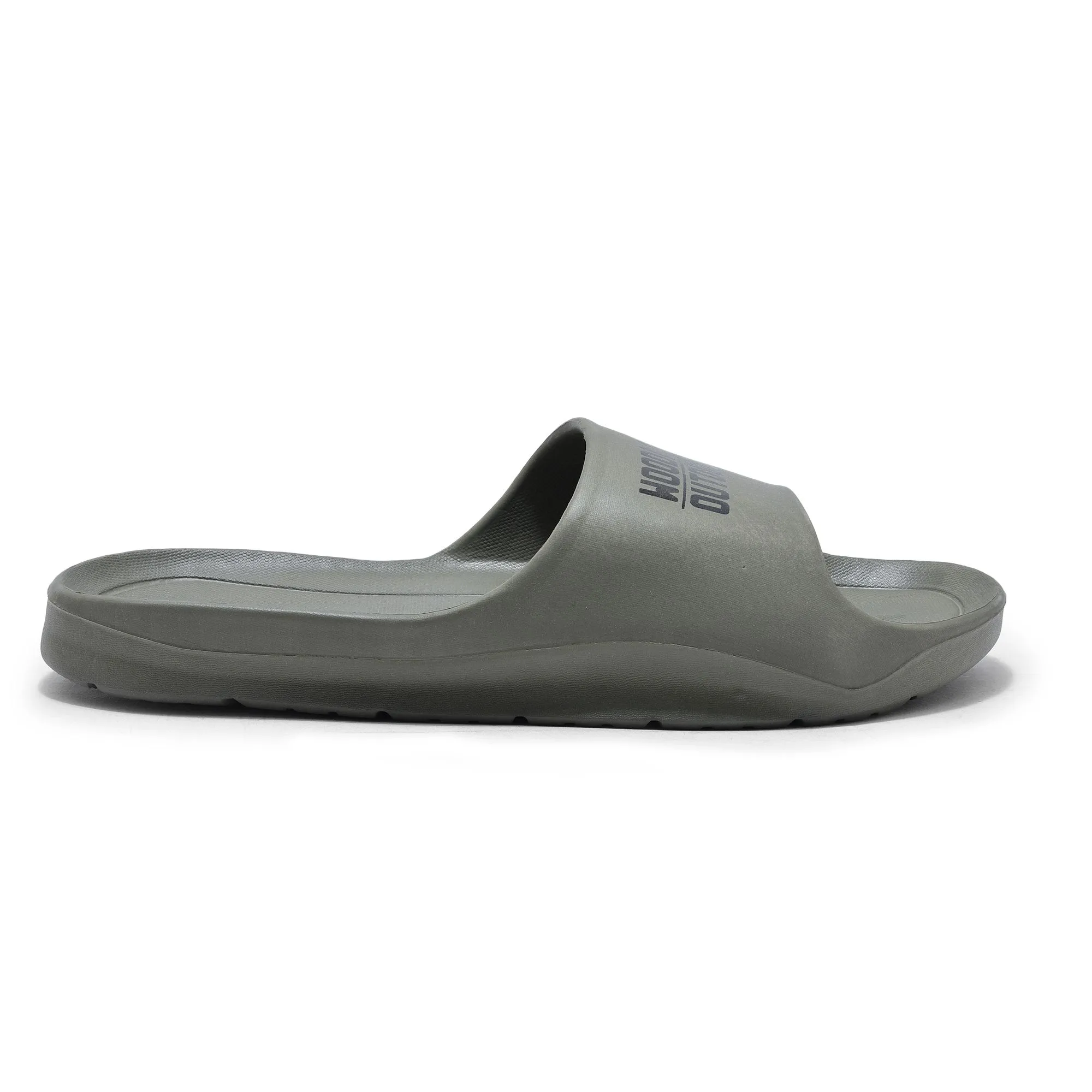 Olive slider sandal for men - Thumbnail 1
